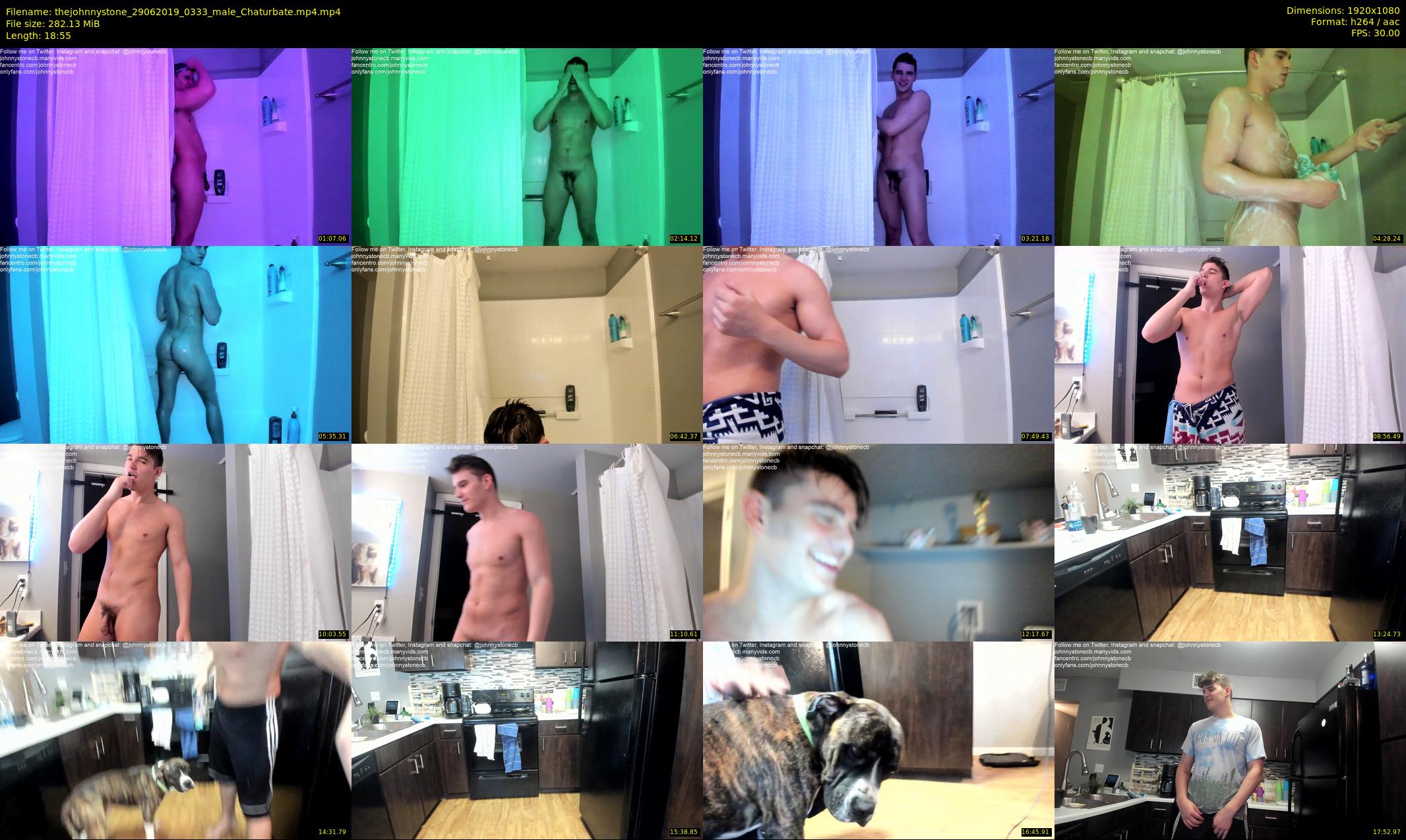 thejohnnystone — 19 minute Chaturbate male cam show recording, 1080p, Jun 29, 2019
