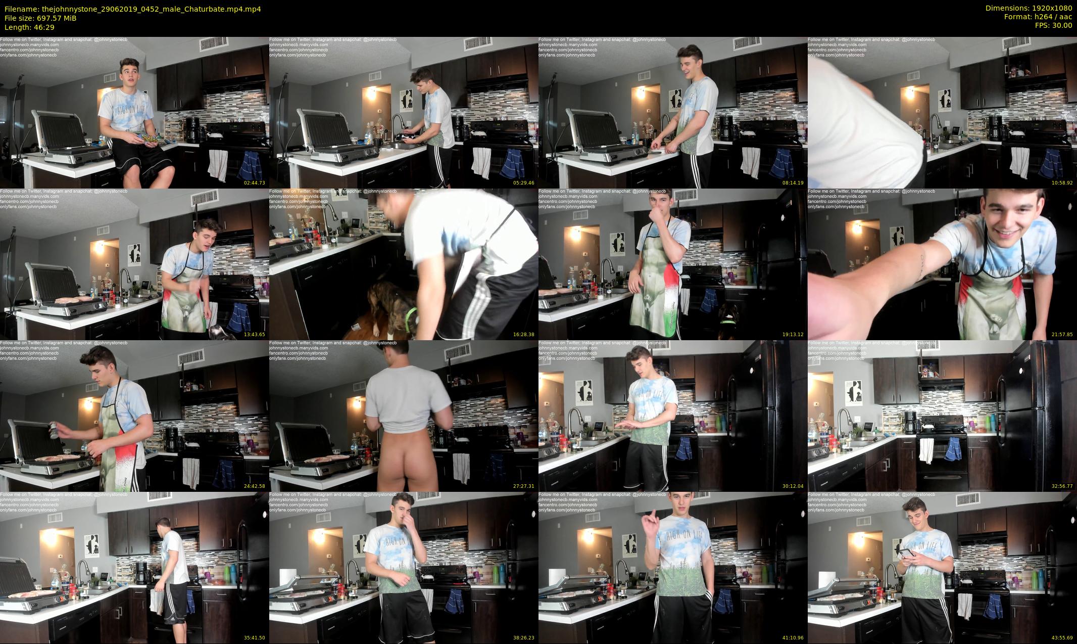 thejohnnystone — 47 minute Chaturbate male cam show recording, 1080p, Jun 29, 2019