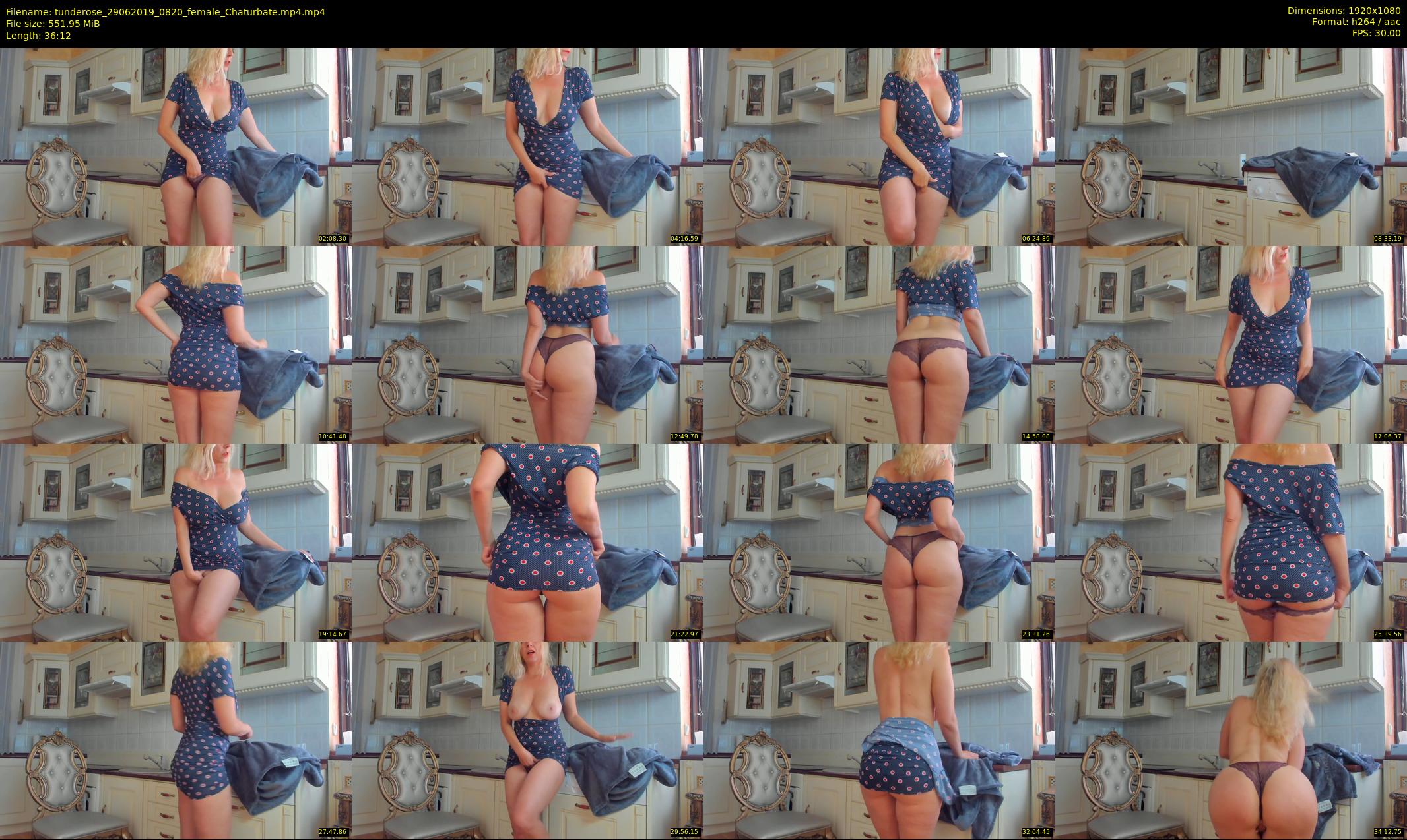 tunderose — 37 minute Chaturbate female cam show recording, 1080p, Jun 29, 2019