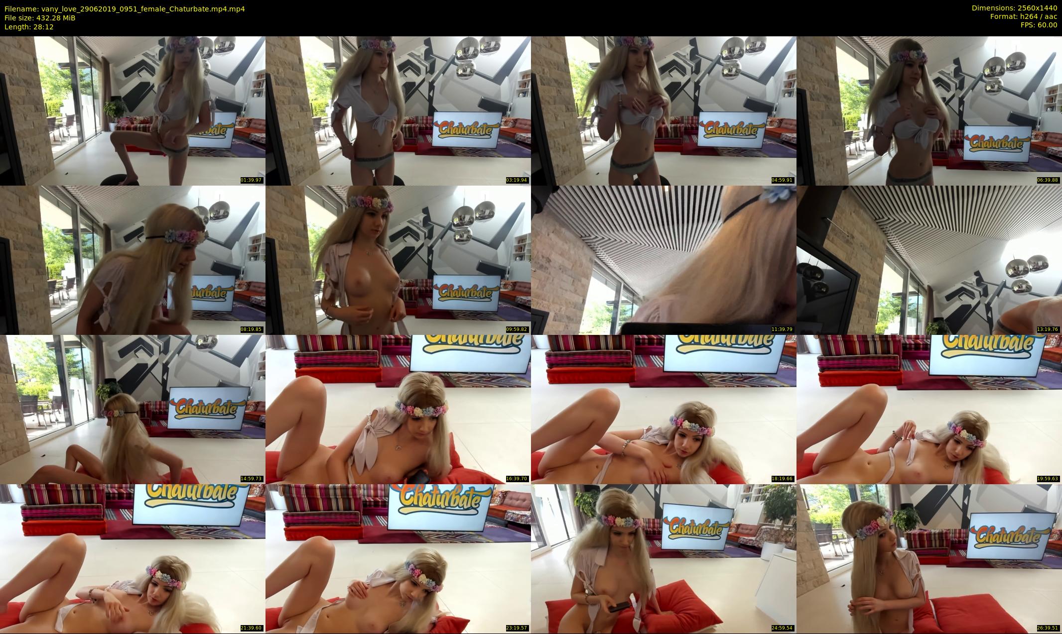 vany_love — 29 minute Chaturbate female cam show recording, 1080p, Jun 29, 2019