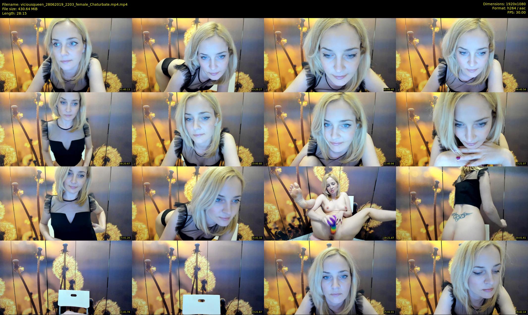 viciousqueen — 29 minute Chaturbate female cam show recording, 1080p, Jun 28, 2019