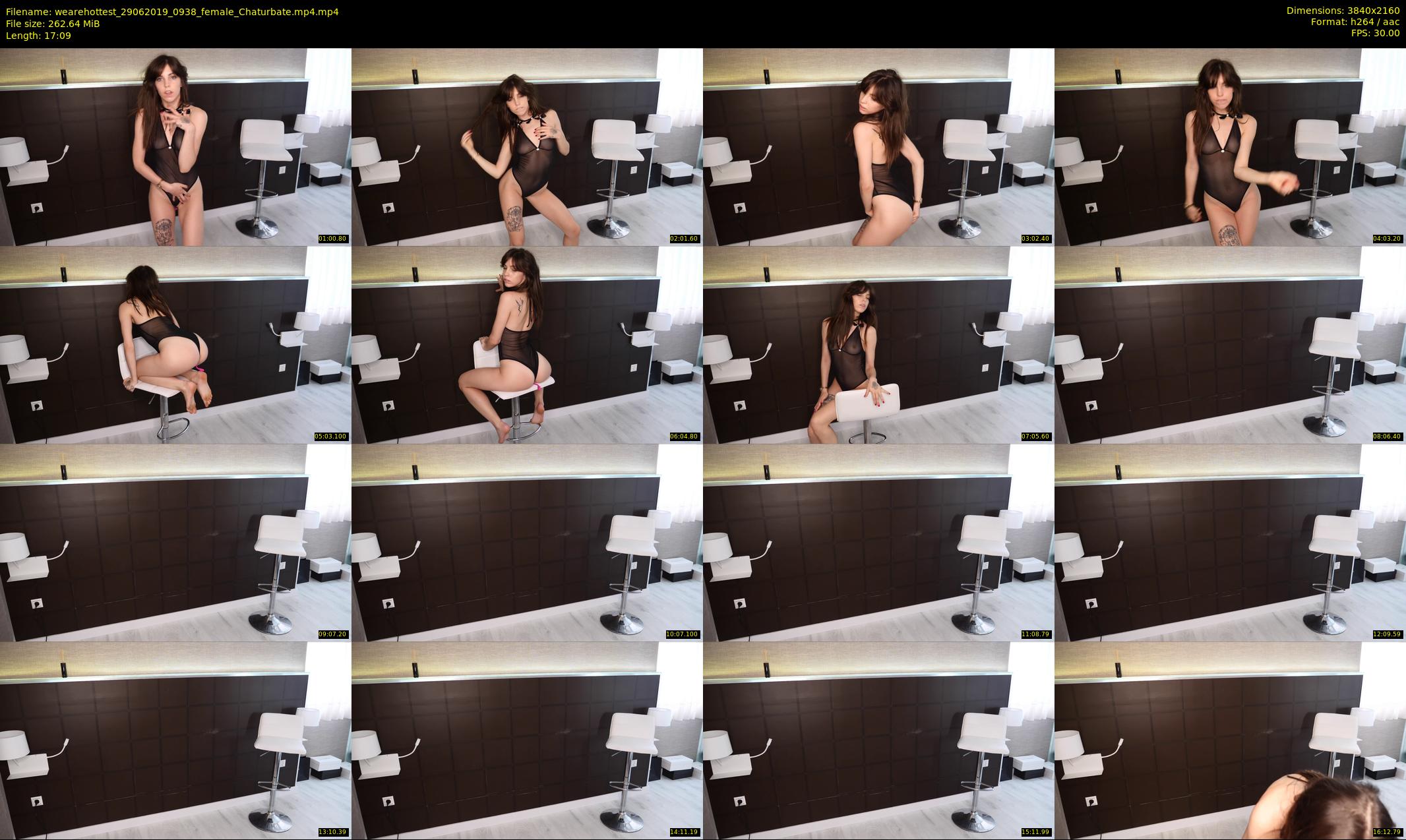 wearehottest — 18 minute Chaturbate couple cam show recording, 4K, Jun 29, 2019