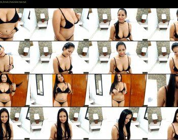zamarahot — 8 minute Chaturbate female cam show recording, 720p, Jun 29, 2019