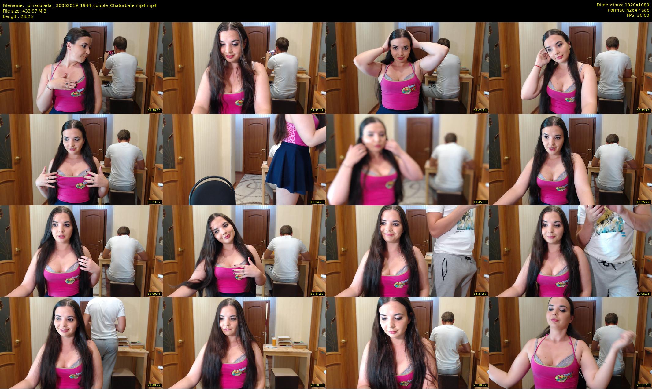 _pinacolada_ — 29 minute Chaturbate couple cam show recording, 1080p, Jun 30, 2019