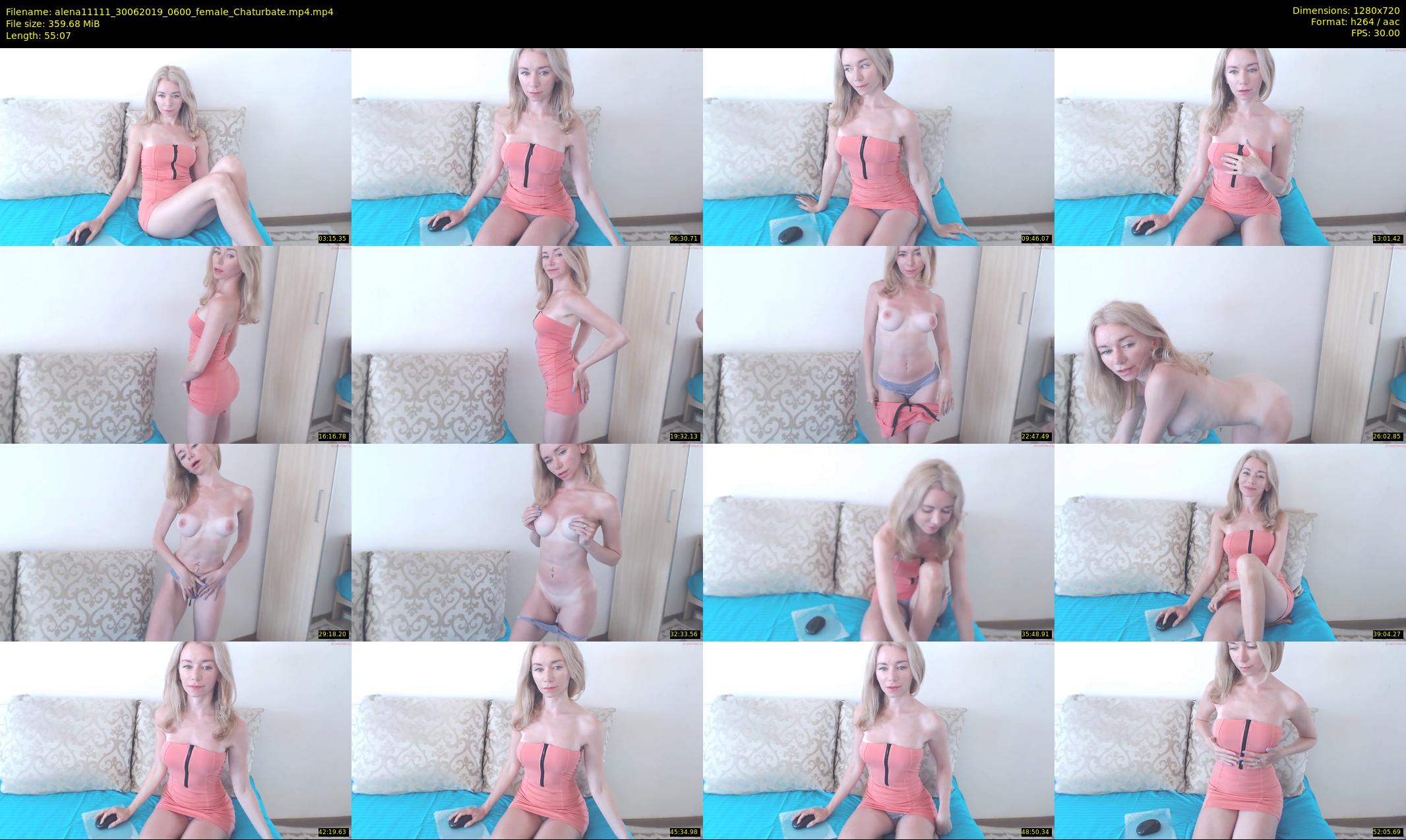 alena11111 — 56 minute Chaturbate female cam show recording, 720p, Jun 30, 2019