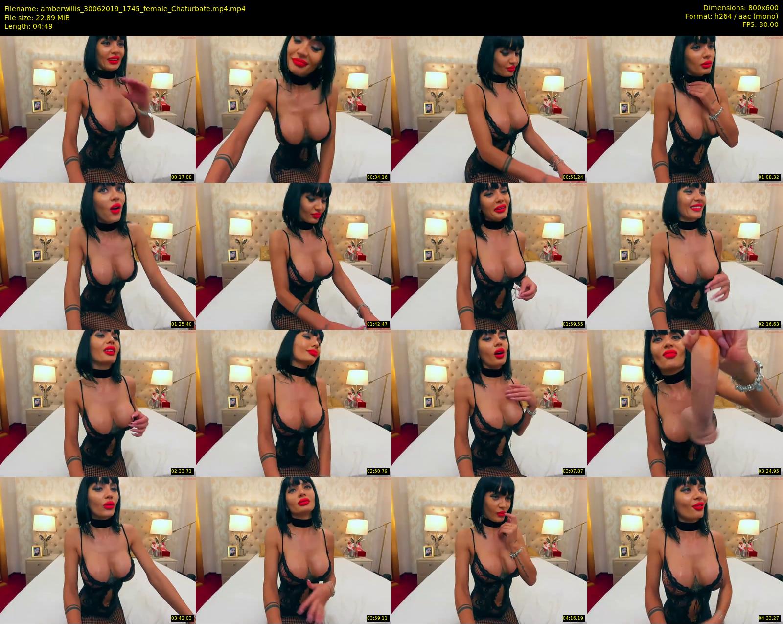 amberwillis — 5 minute Chaturbate female cam show recording, 480p, Jun 30, 2019