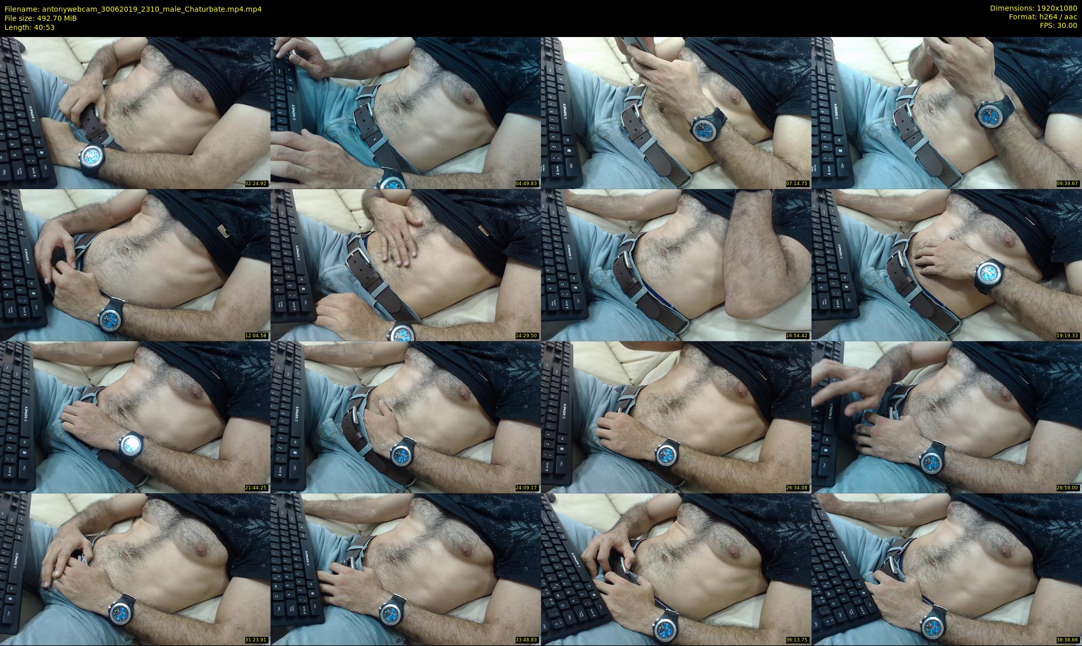 antonywebcam — 41 minute Chaturbate male cam show recording, 1080p, Jun 30, 2019
