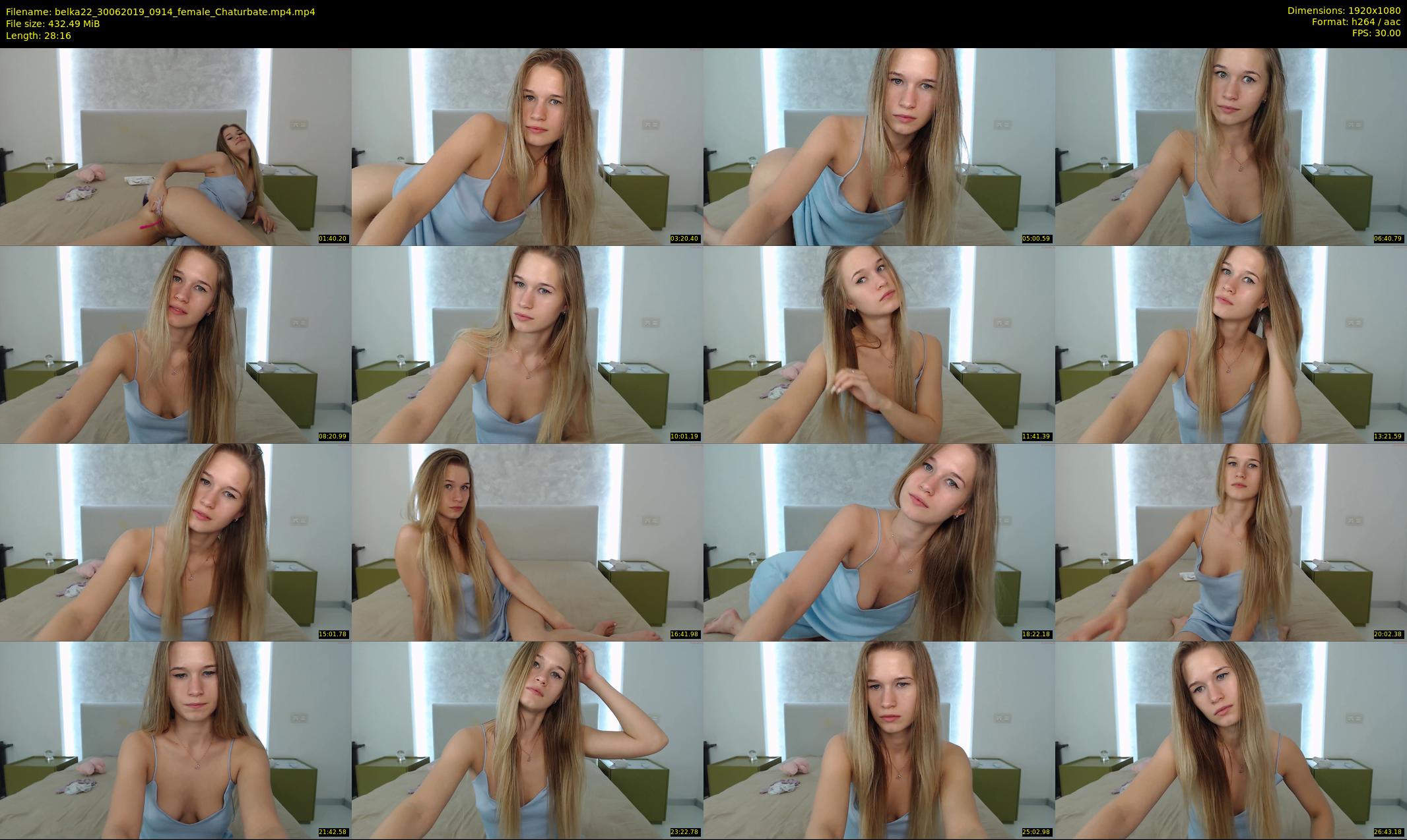 belka22 — 29 minute Chaturbate female cam show recording, 1080p, Jun 30, 2019