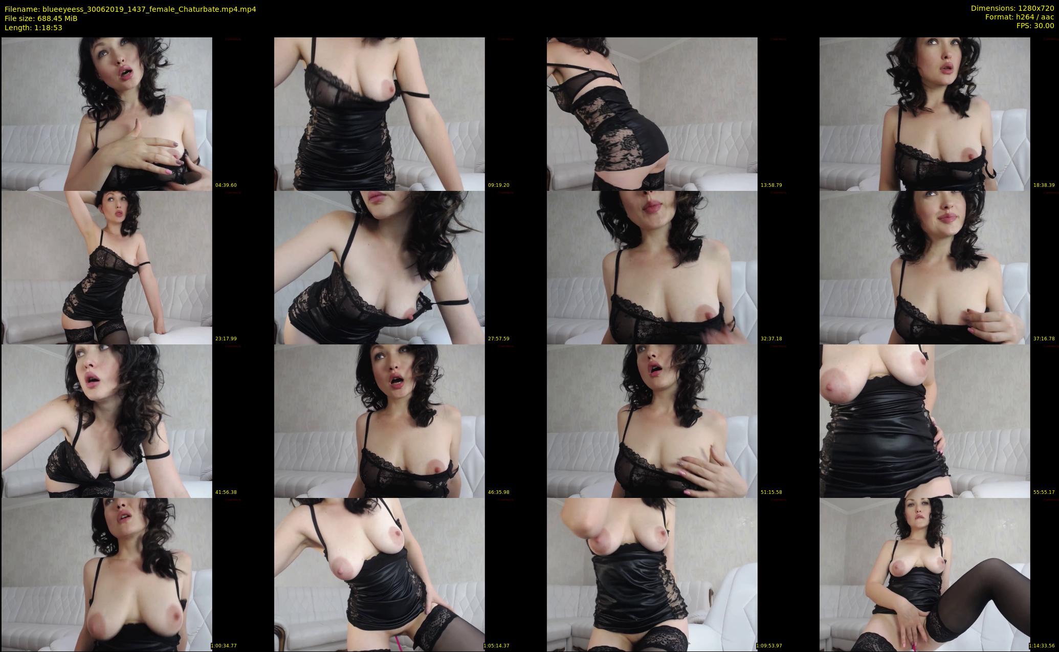 blueeyeess — 79 minute Chaturbate female cam show recording, 720p, Jun 30, 2019