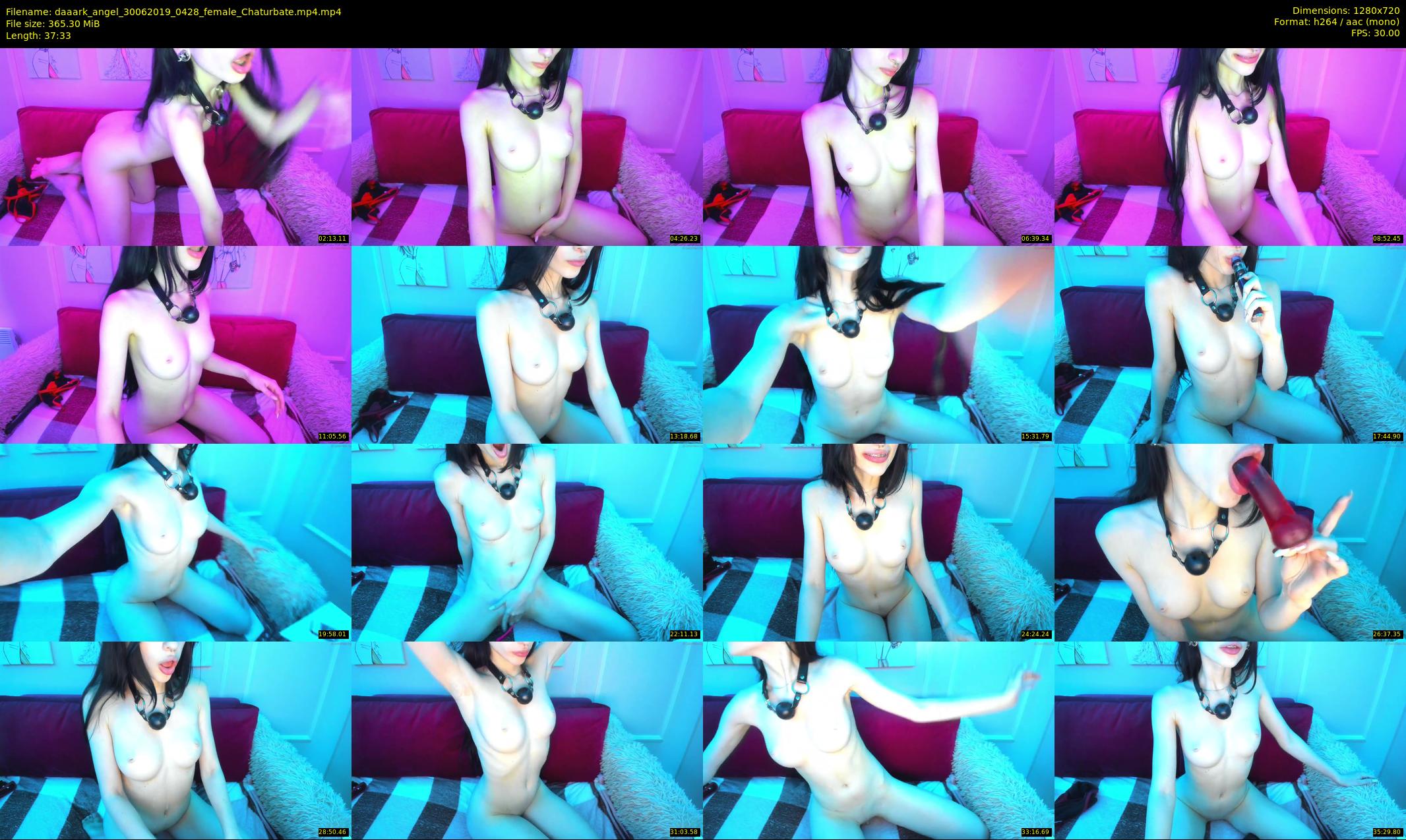 daaark_angel — 38 minute Chaturbate female cam show recording, 720p, Jun 30, 2019