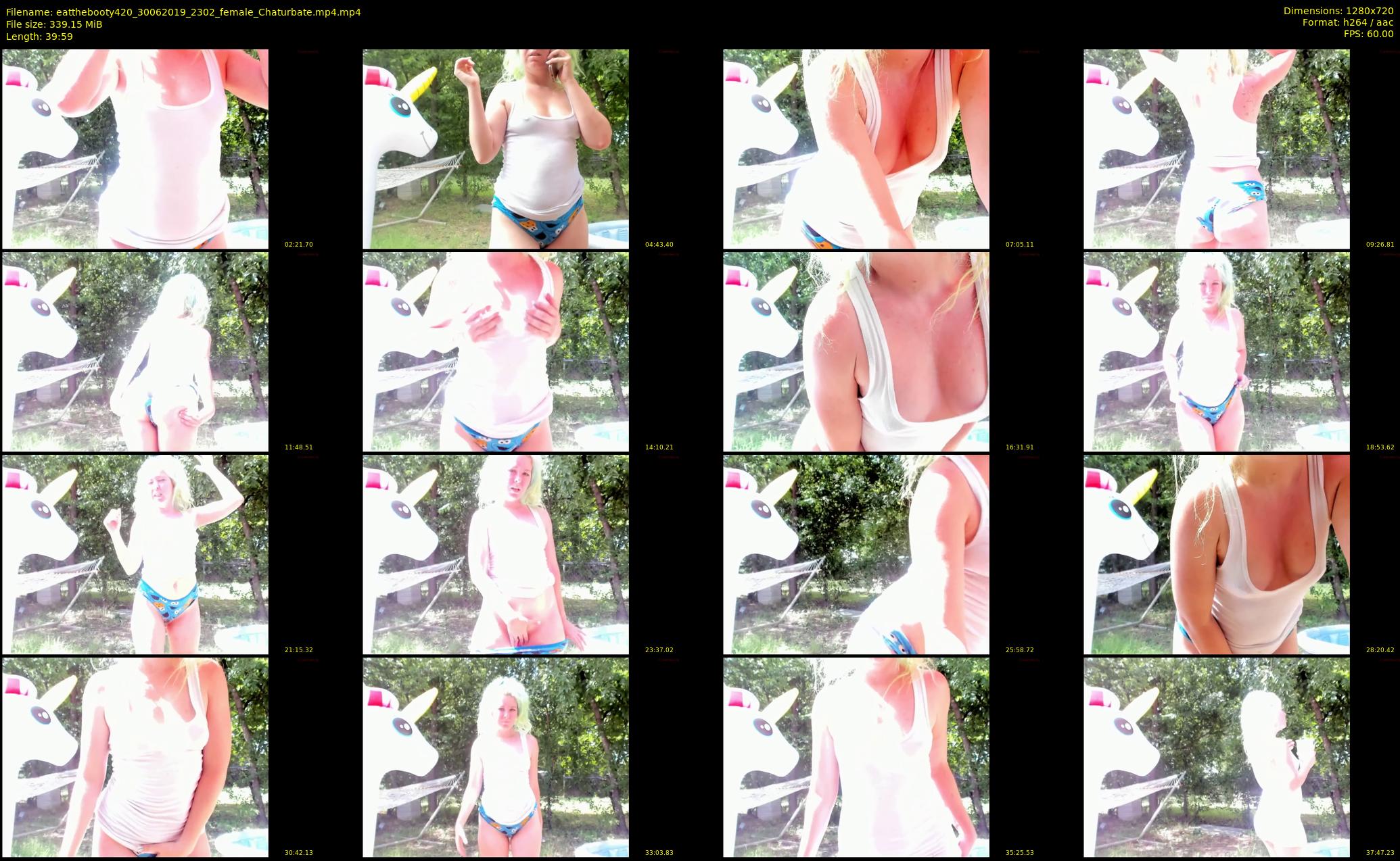 eatthebooty420 — 40 minute Chaturbate female cam show recording, 720p, Jun 30, 2019