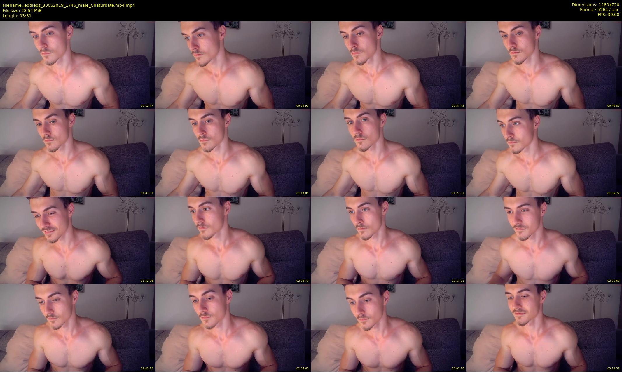 eddieds — 4 minute Chaturbate male cam show recording, 720p, Jun 30, 2019
