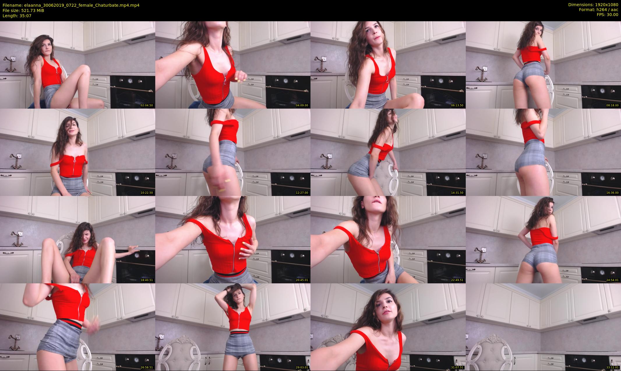 elaanna — 36 minute Chaturbate female cam show recording, 1080p, Jun 30, 2019