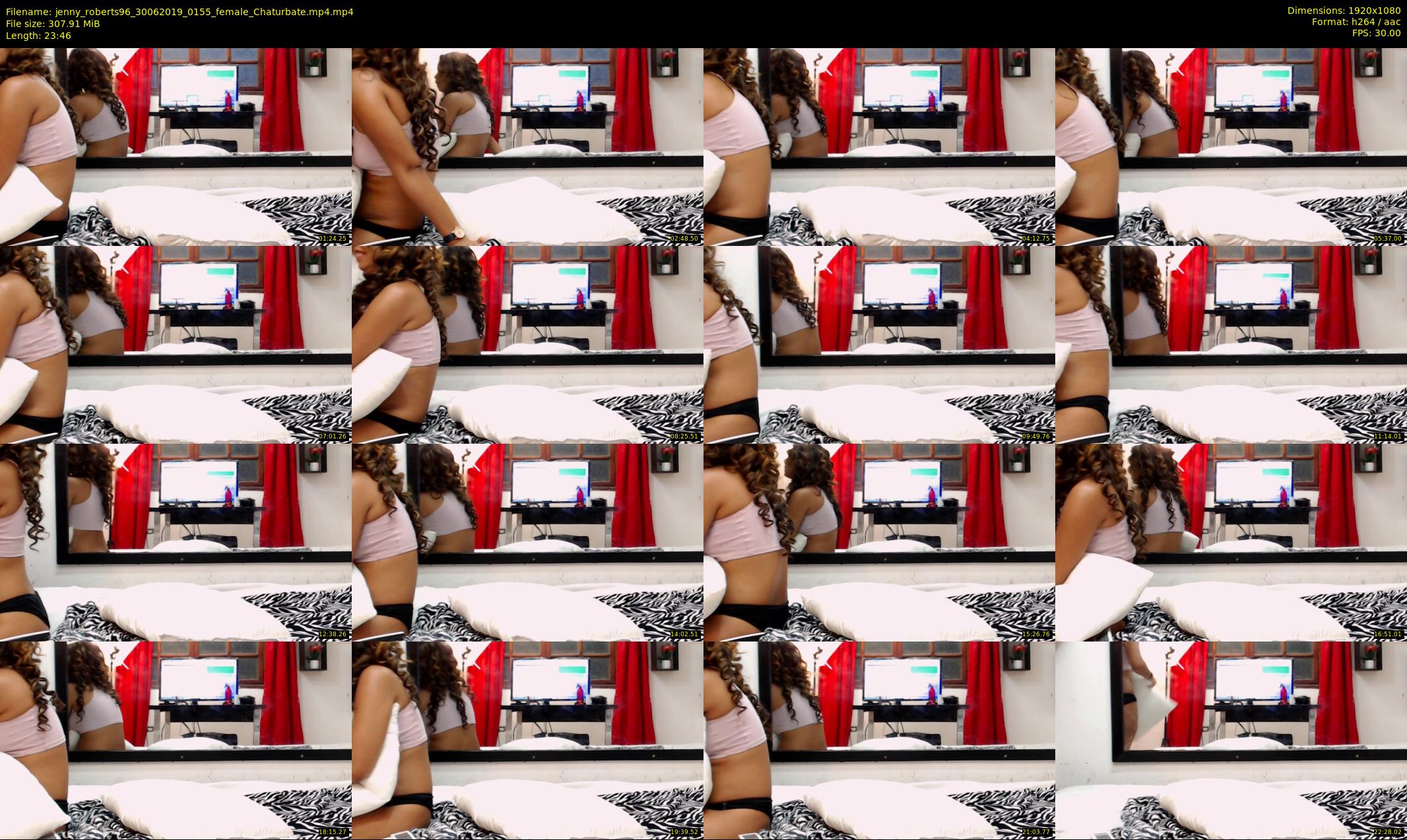 jenny_roberts96 — 24 minute Chaturbate female cam show recording, 1080p, Jun 30, 2019