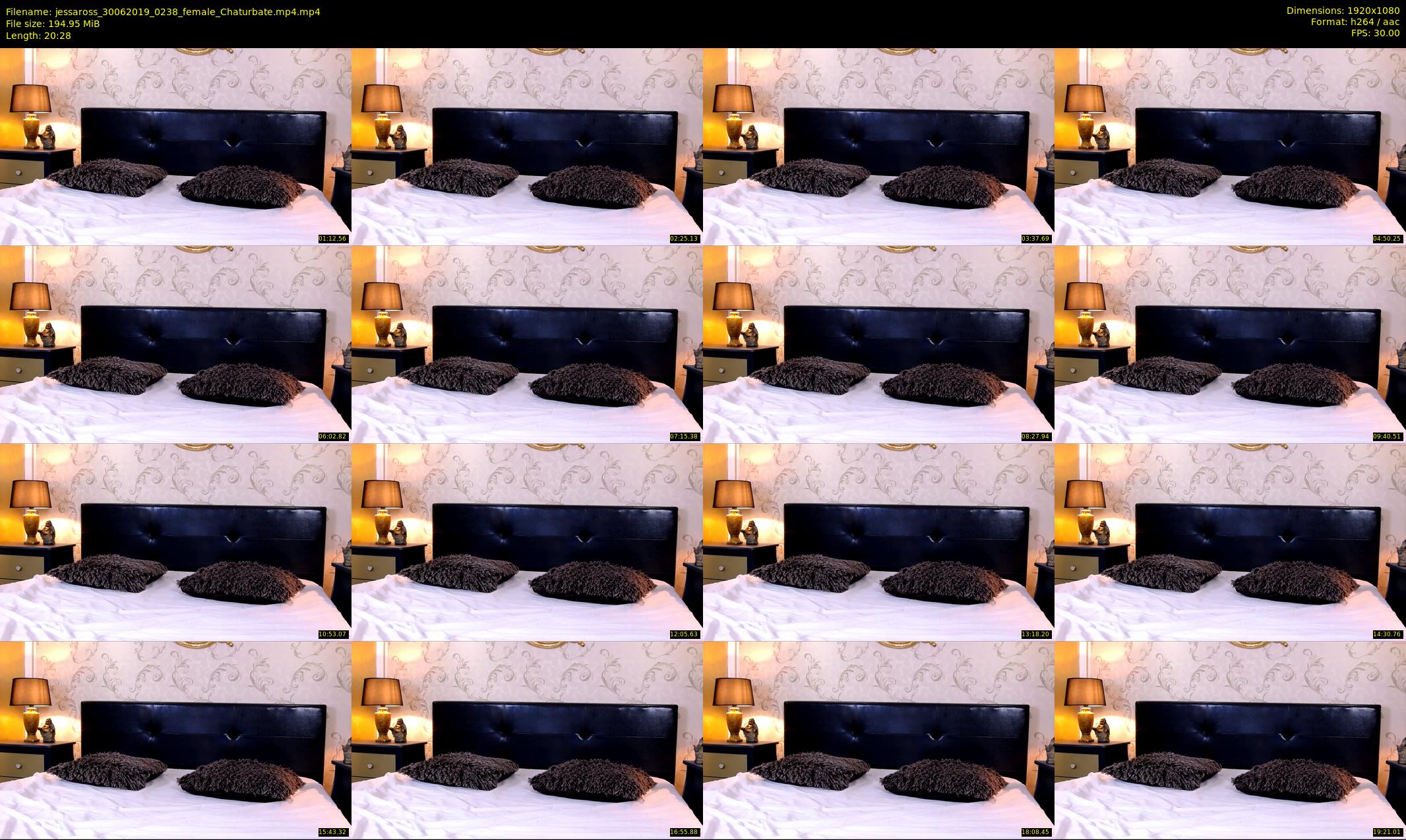 jessaross — 21 minute Chaturbate female cam show recording, 1080p, Jun 30, 2019