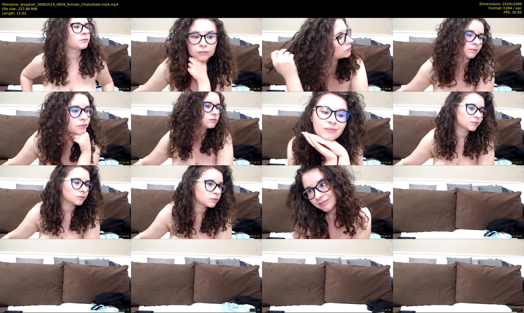 jessykah — 16 minute Chaturbate female cam show recording, 1080p, Jun 30, 2019