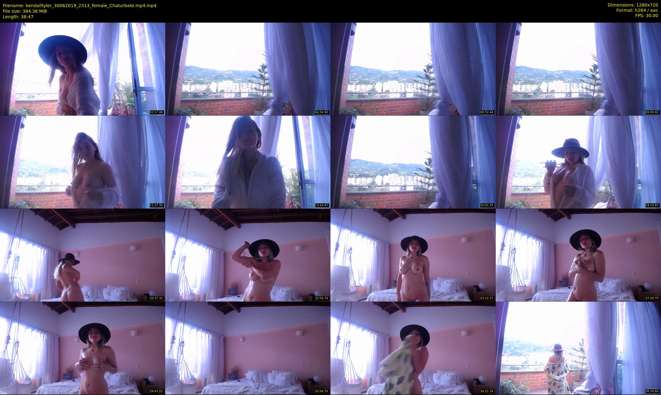 kendalltyler — 39 minute Chaturbate female cam show recording, 720p, Jun 30, 2019