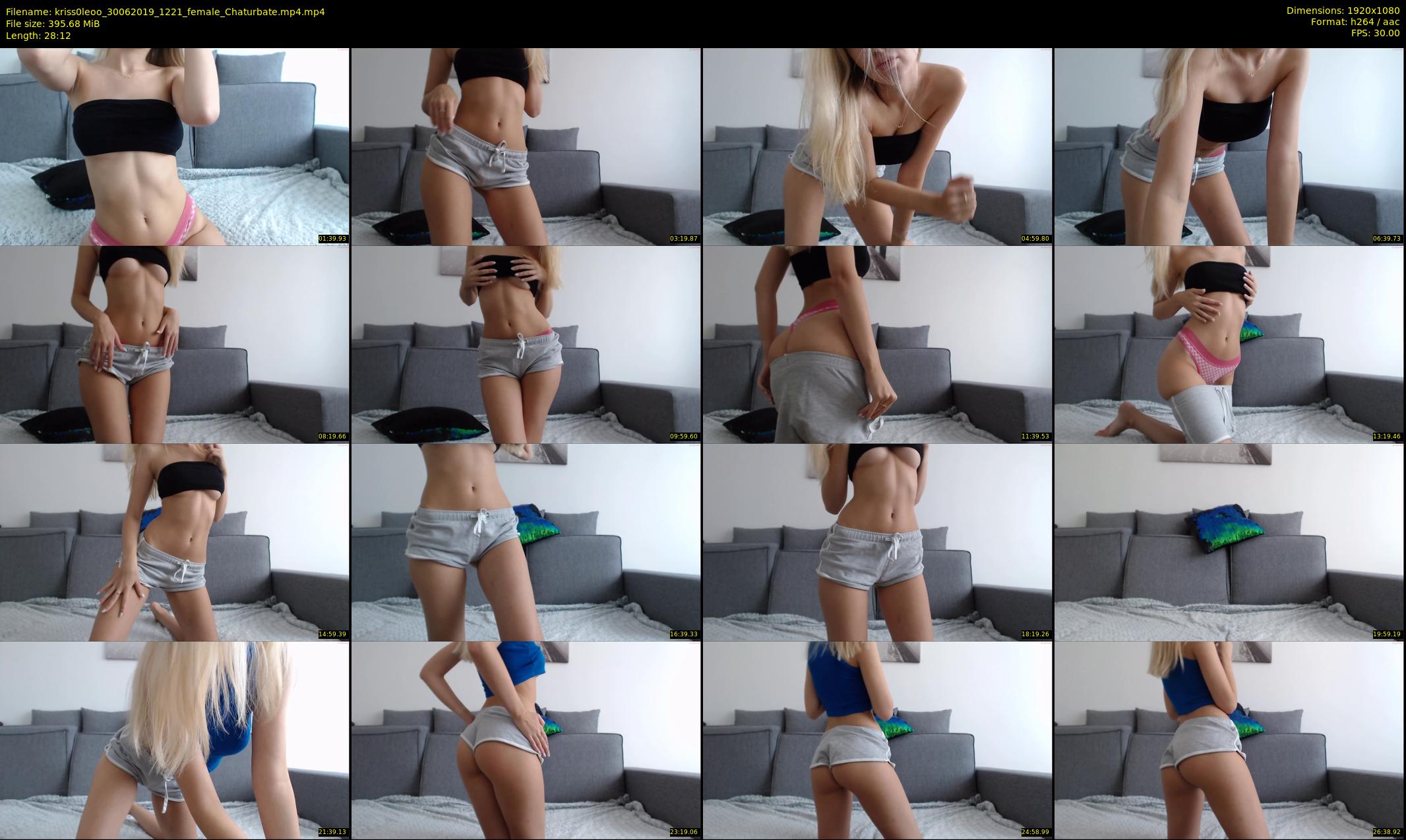 kriss0leoo — 29 minute Chaturbate couple cam show recording, 1080p, Jun 30, 2019