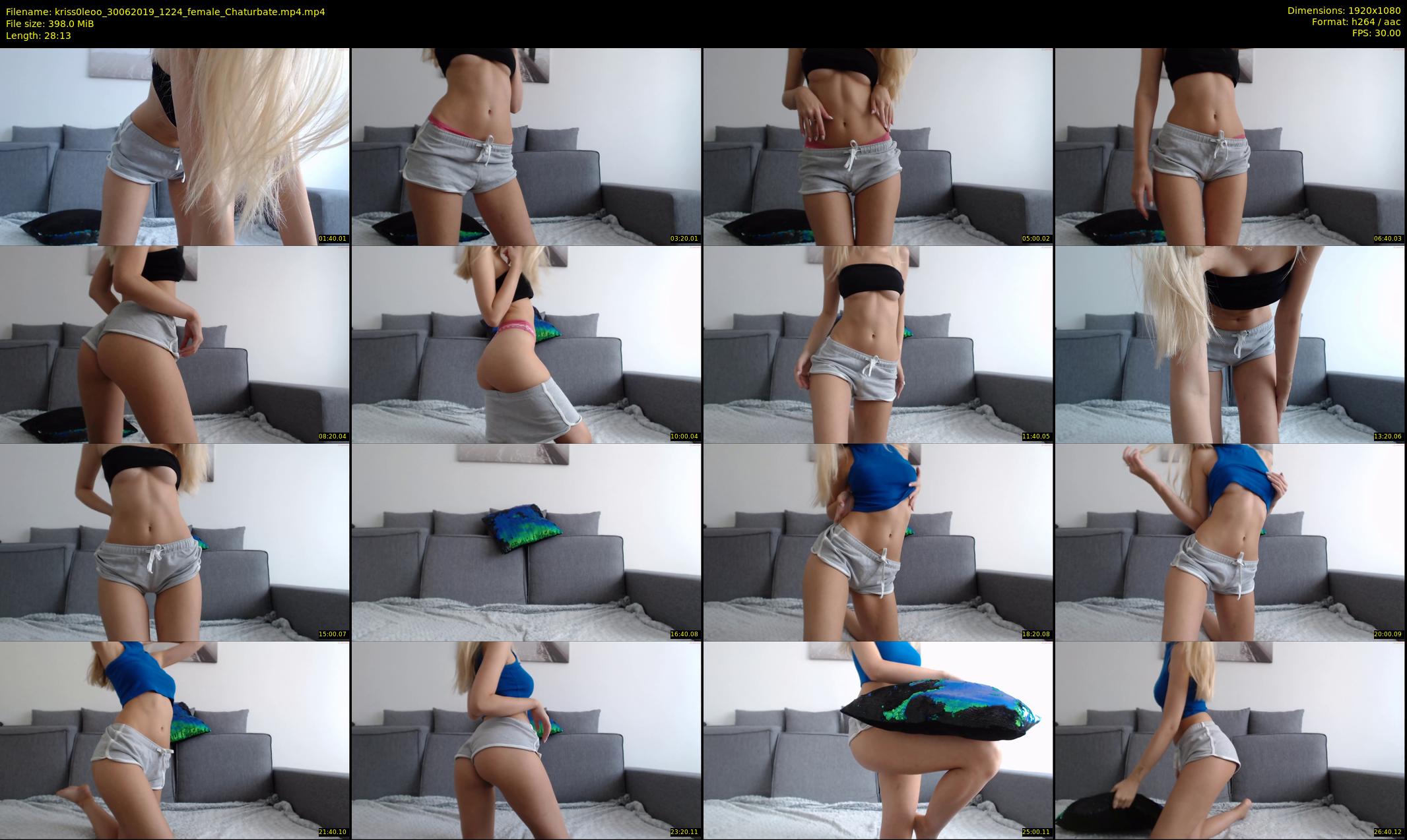 kriss0leoo — 29 minute Chaturbate couple cam show recording, 1080p, Jun 30, 2019