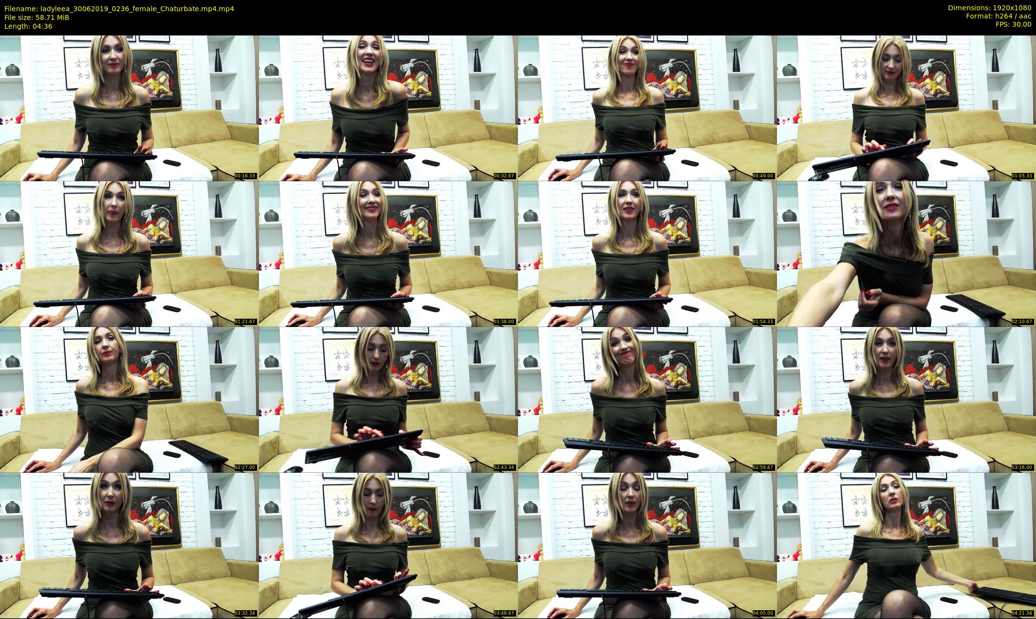 ladyleea — 5 minute Chaturbate female cam show recording, 1080p, Jun 30, 2019