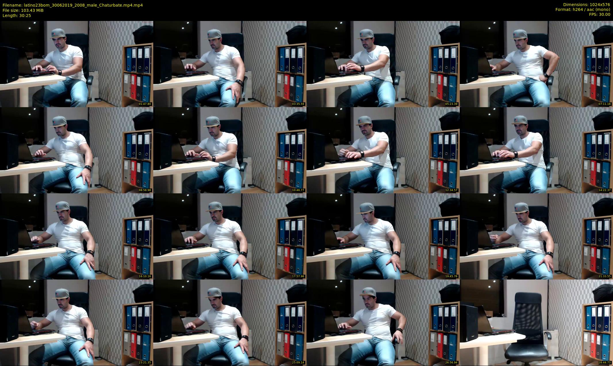 latino23bom — 31 minute Chaturbate male cam show recording, 480p, Jun 30, 2019