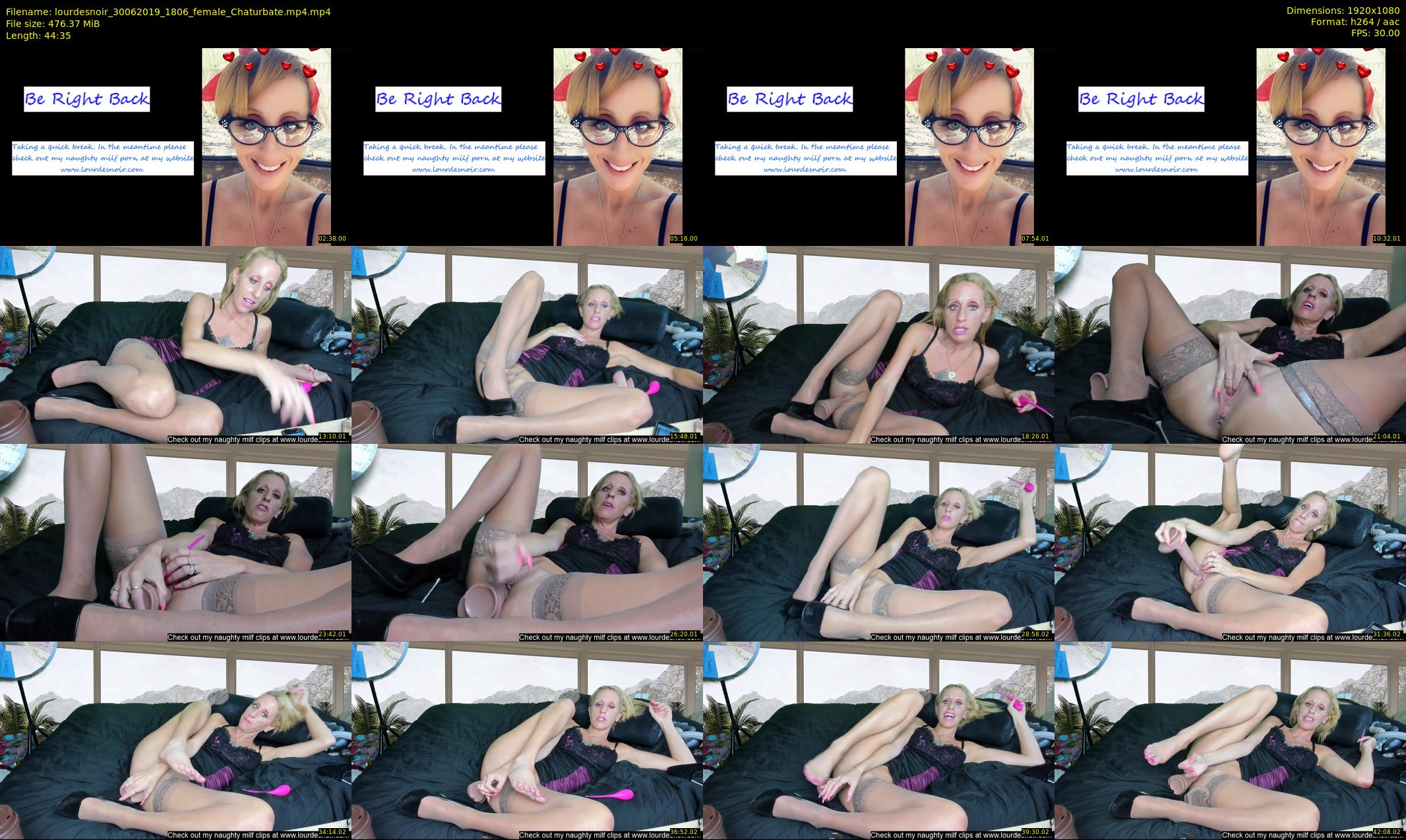 lourdesnoir — 45 minute Chaturbate female cam show recording, 1080p, Jun 30, 2019