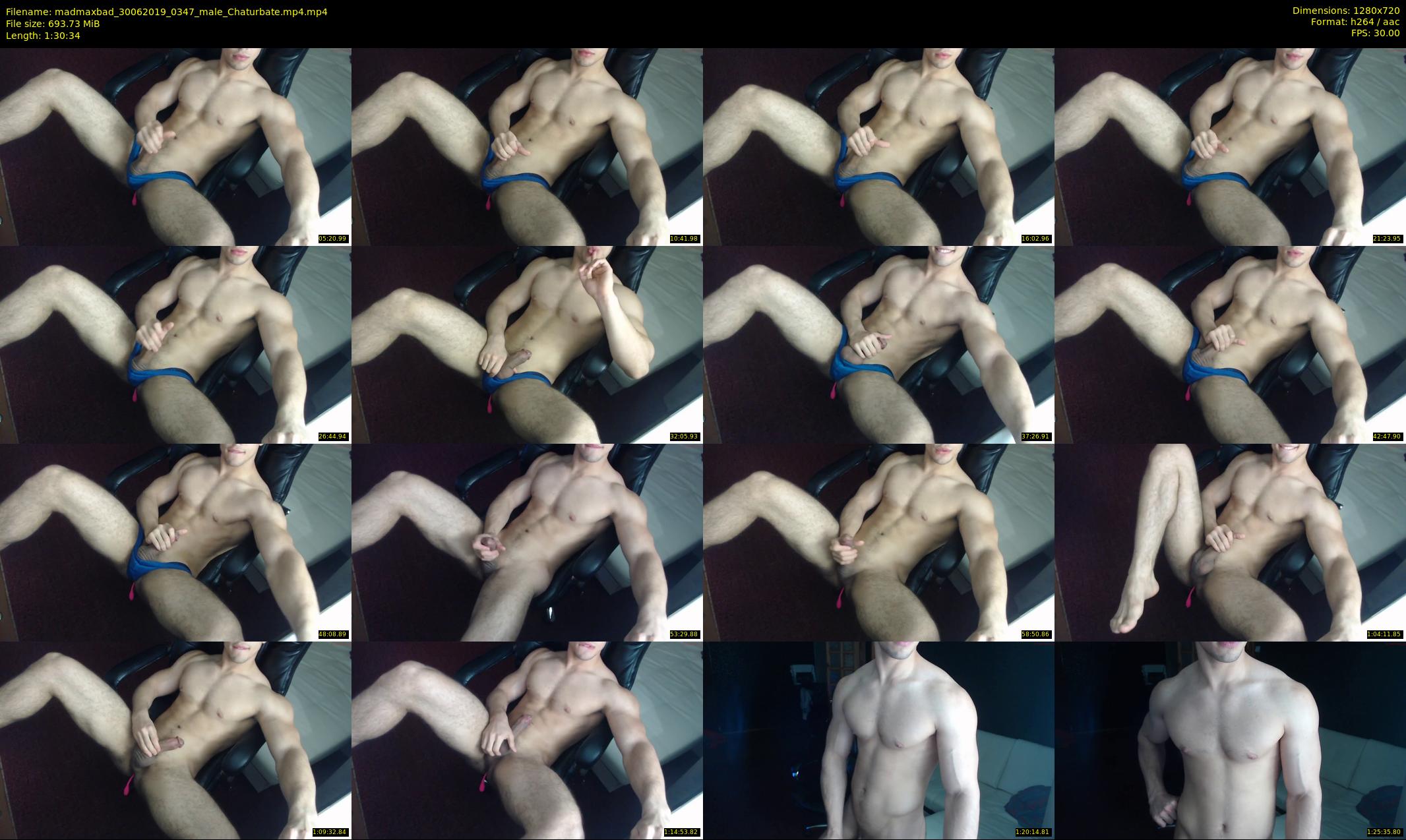 madmaxbad — 91 minute Chaturbate male cam show recording, 720p, Jun 30, 2019