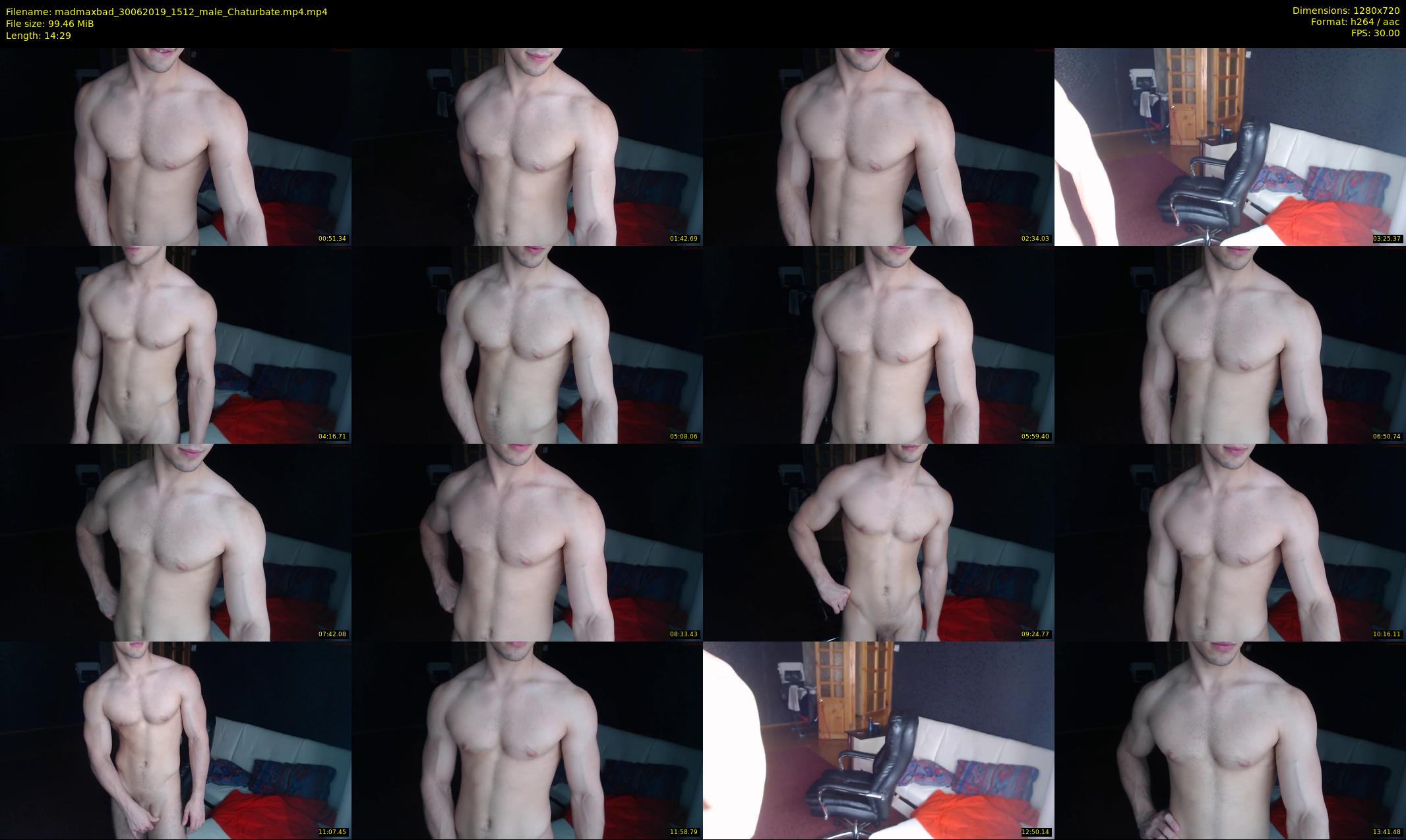 madmaxbad — 15 minute Chaturbate male cam show recording, 720p, Jun 30, 2019