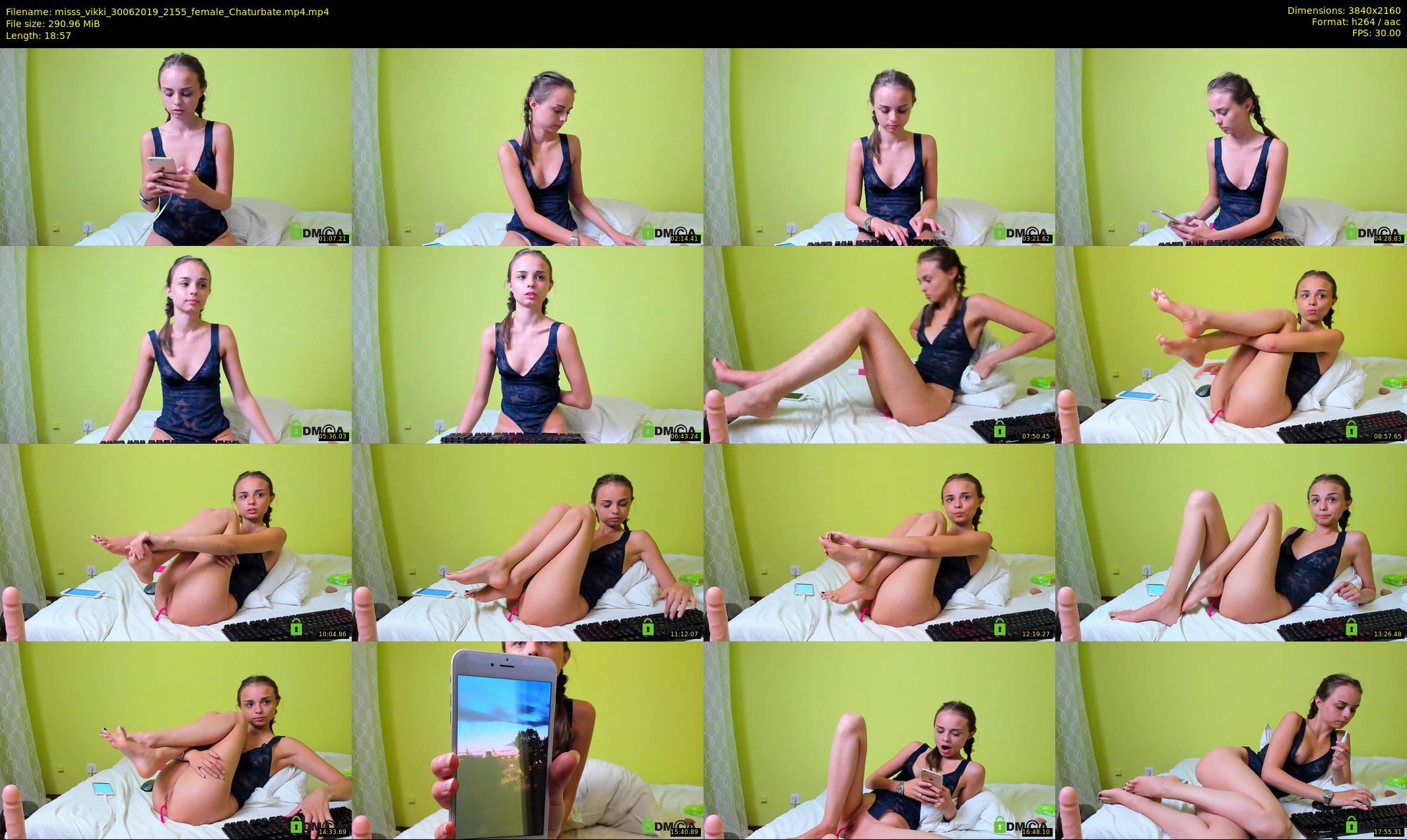 misss_vikki — 19 minute Chaturbate female cam show recording, 4K, Jun 30, 2019