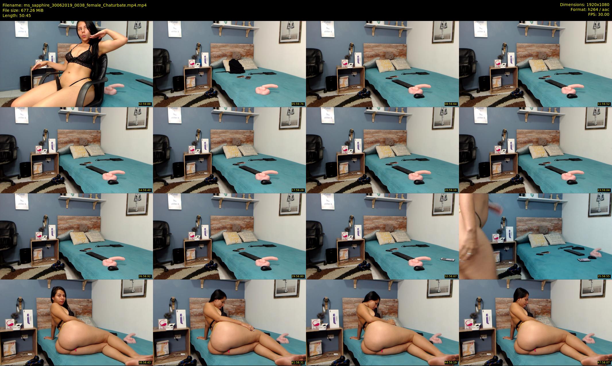 ms_sapphire — 51 minute Chaturbate female cam show recording, 1080p, Jun 30, 2019