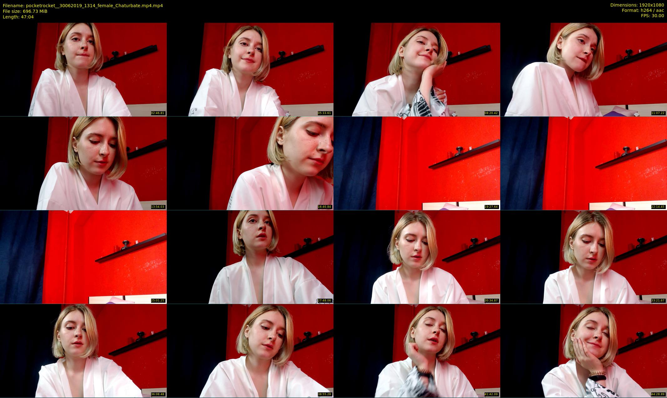 pocketrocket_ — 48 minute Chaturbate female cam show recording, 1080p, Jun 30, 2019