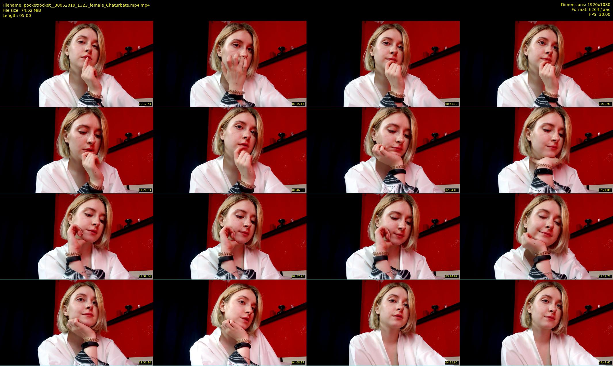 pocketrocket_ — 5 minute Chaturbate female cam show recording, 1080p, Jun 30, 2019