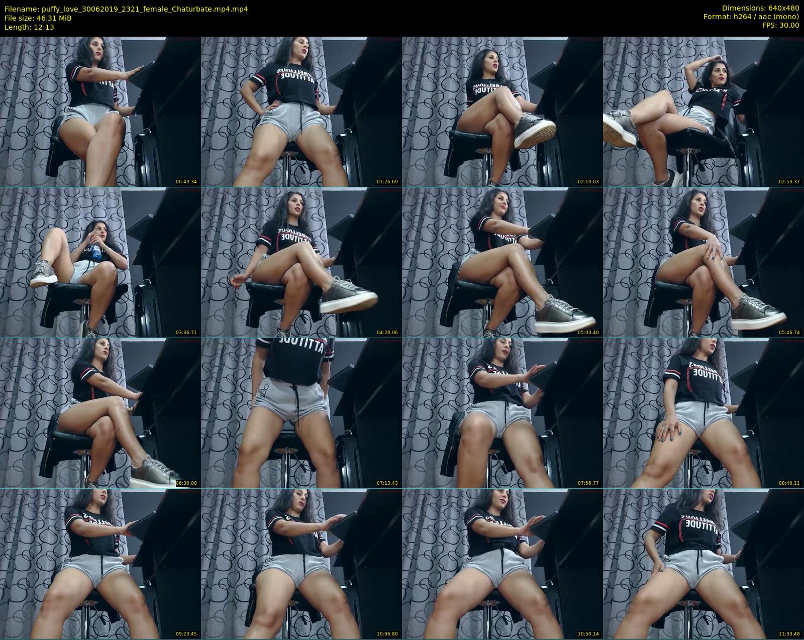 puffy_love — 13 minute Chaturbate female cam show recording, 480p, Jun 30, 2019