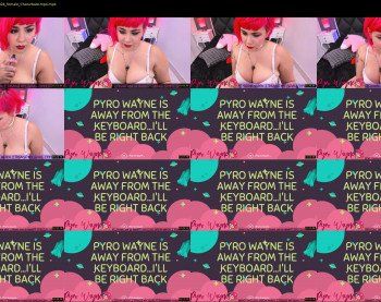 pyrowayne — 32 minute Chaturbate female cam show recording, 720p, Jun 30, 2019