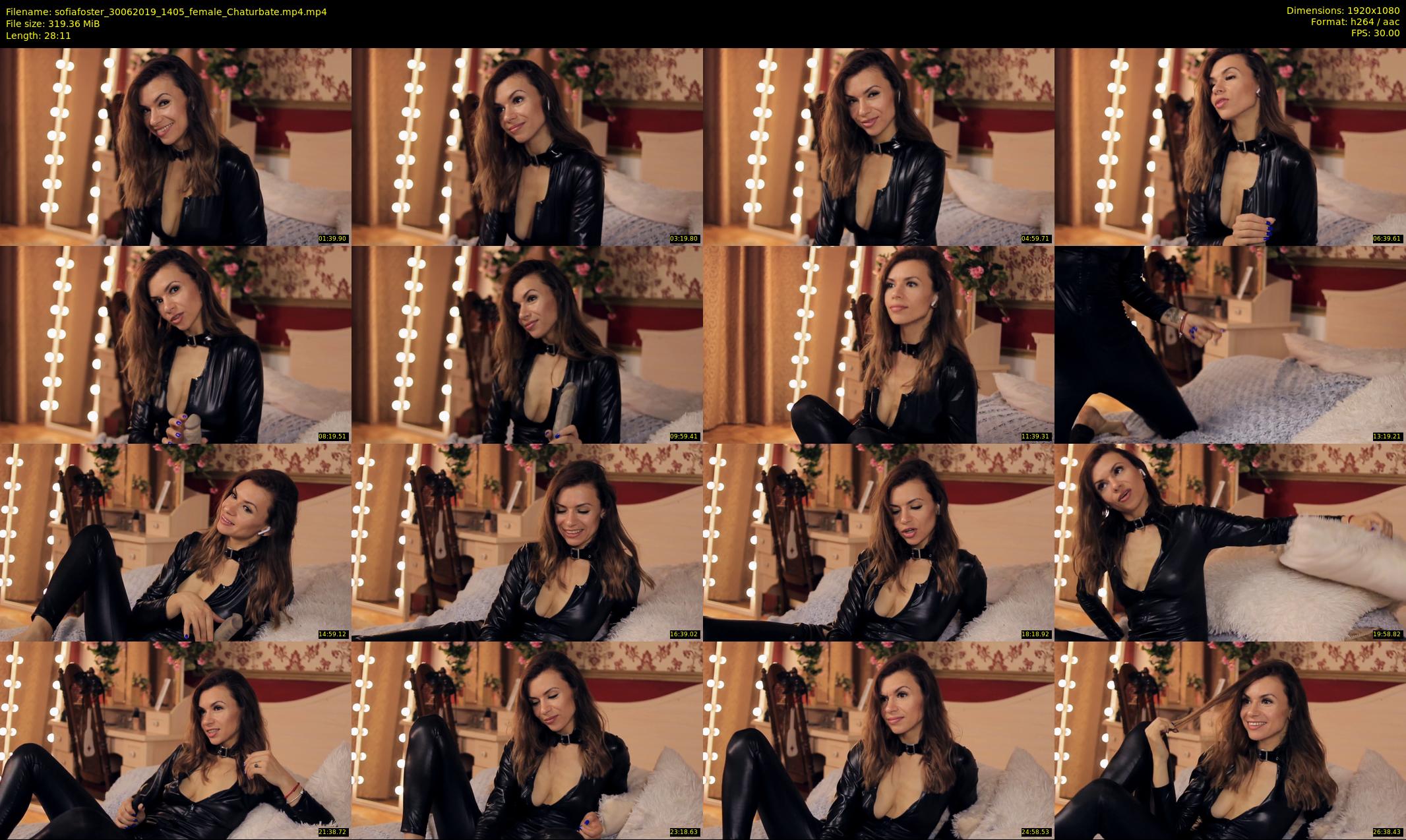 sofiafoster — 29 minute Chaturbate female cam show recording, 1080p, Jun 30, 2019