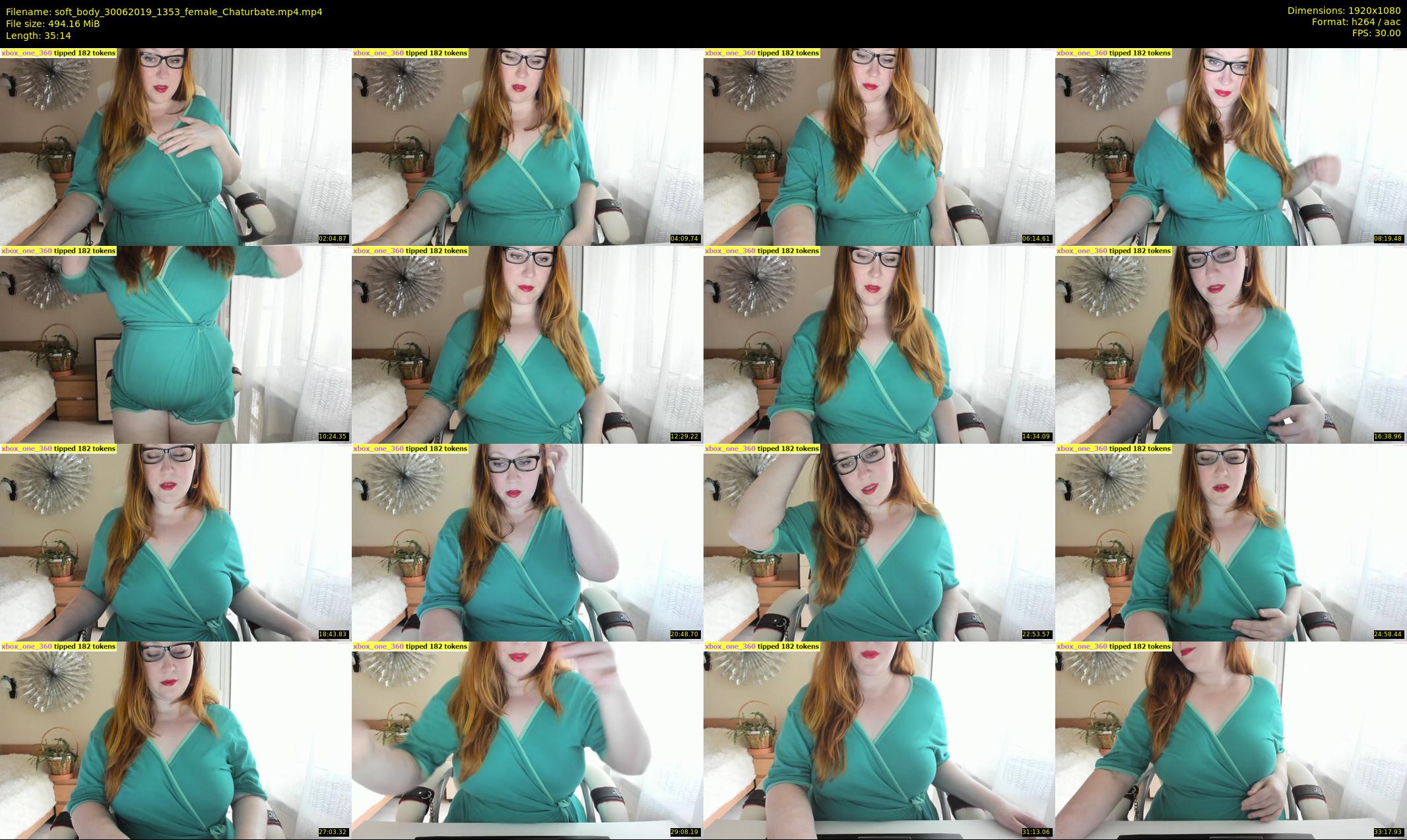 soft_body — 36 minute Chaturbate female cam show recording, 1080p, Jun 30, 2019