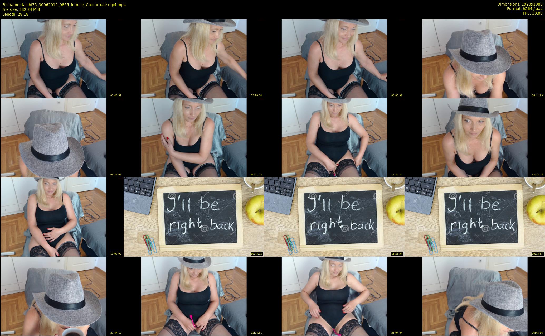 taichi75 — 29 minute Chaturbate female cam show recording, 1080p, Jun 30, 2019