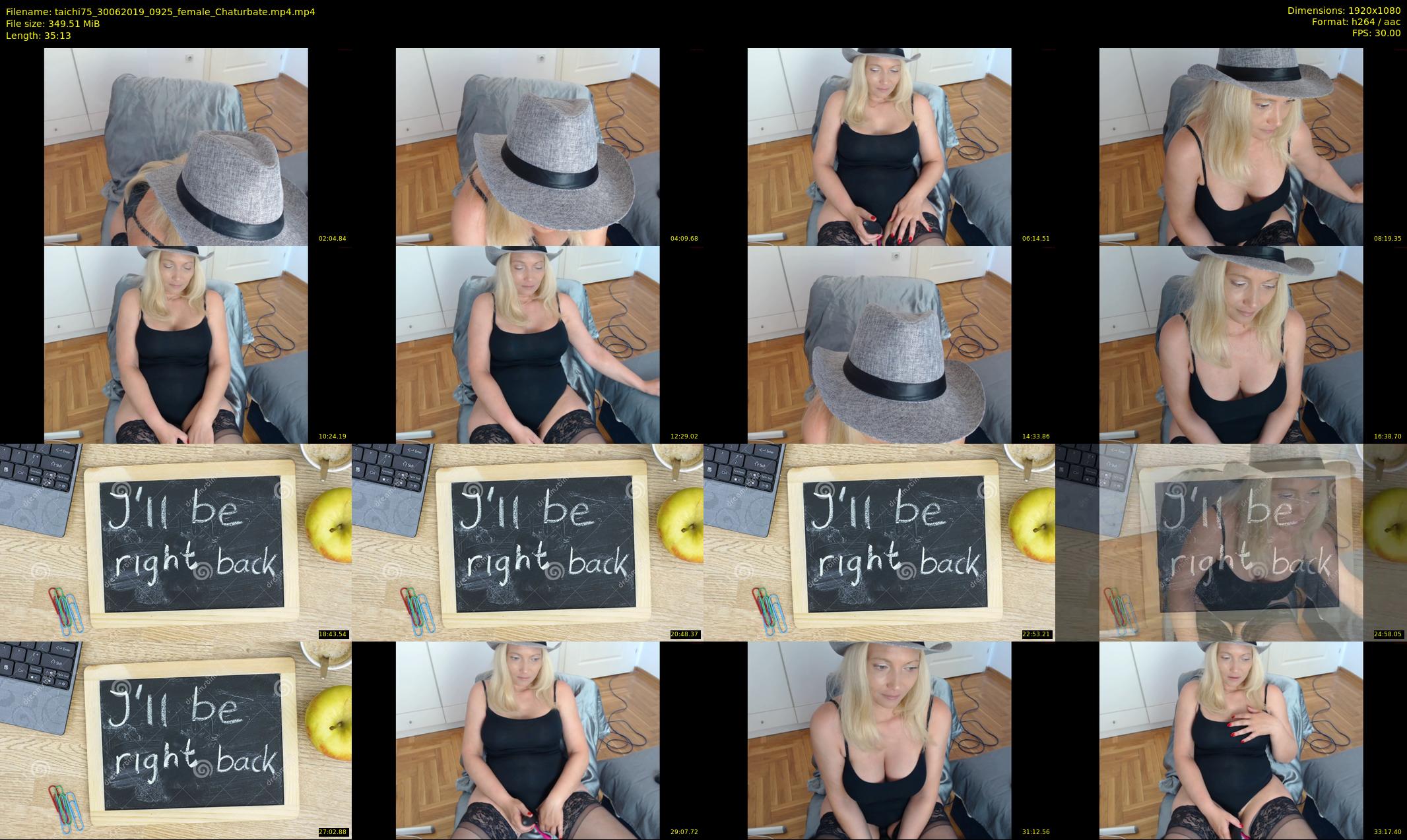 taichi75 — 36 minute Chaturbate female cam show recording, 1080p, Jun 30, 2019