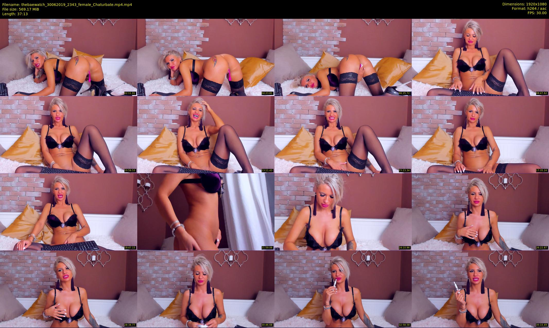 thebaewatch — 38 minute Chaturbate female cam show recording, 1080p, Jun 30, 2019