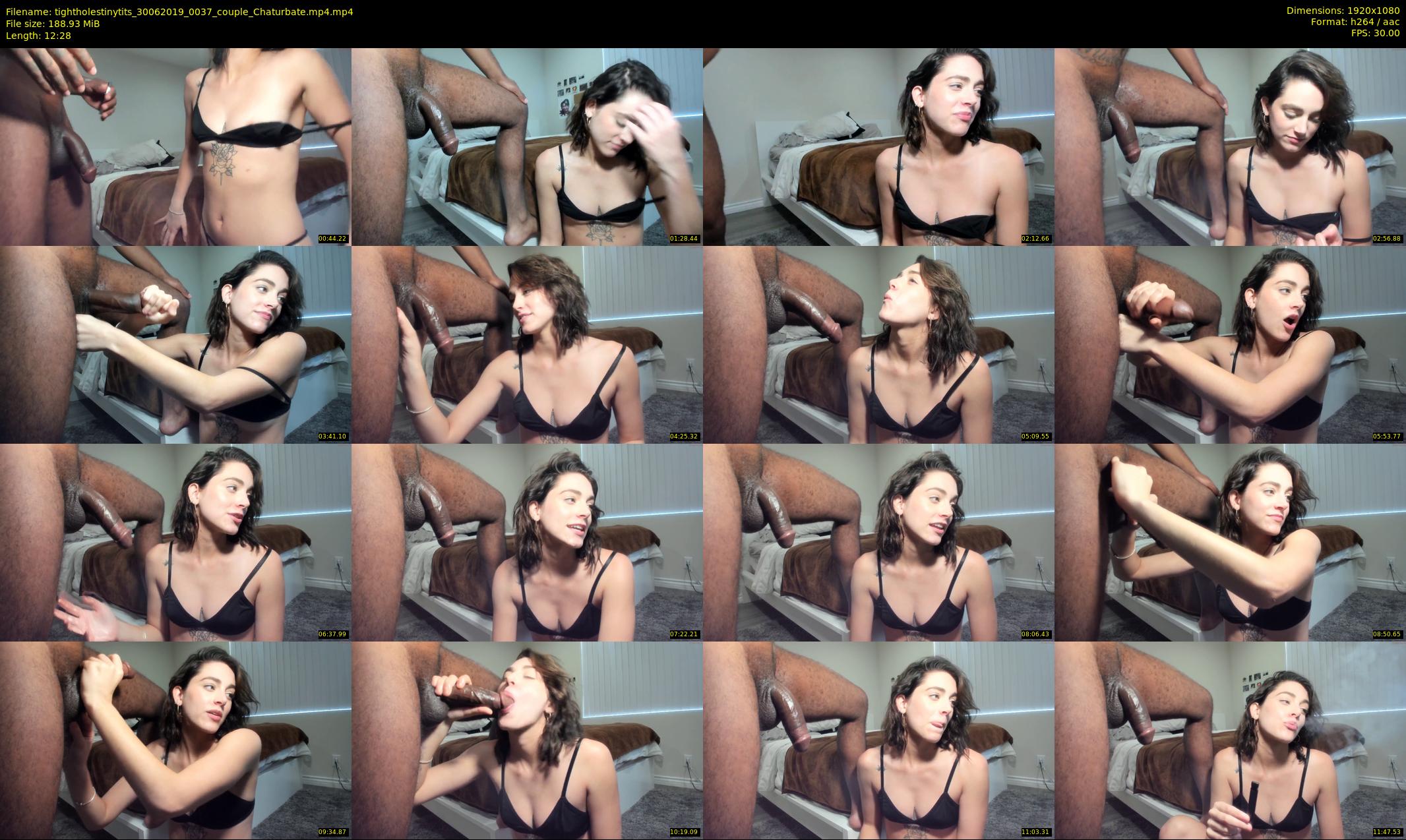 tightholestinytits — 13 minute Chaturbate couple cam show recording, 1080p, Jun 30, 2019