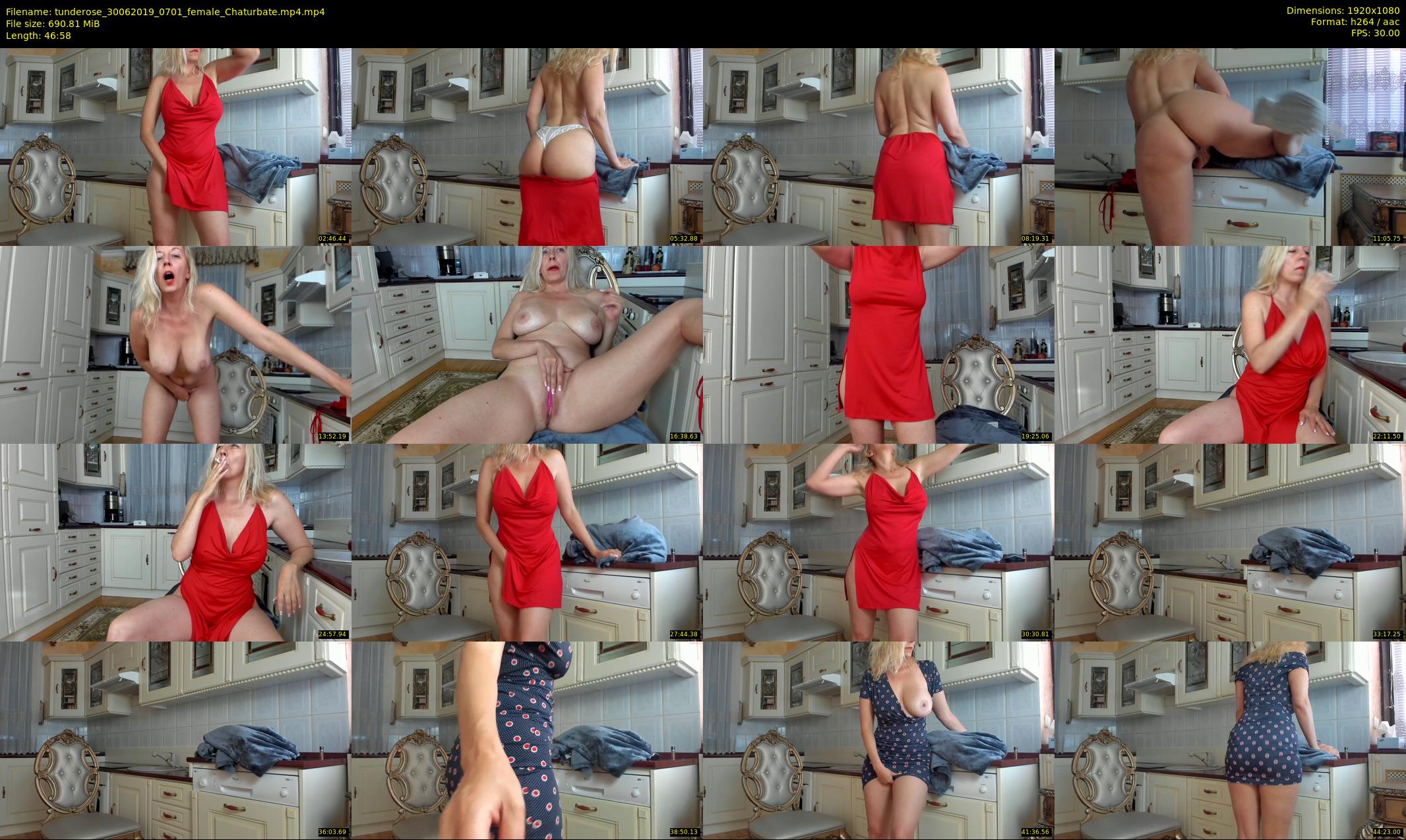 tunderose — 47 minute Chaturbate female cam show recording, 1080p, Jun 30, 2019