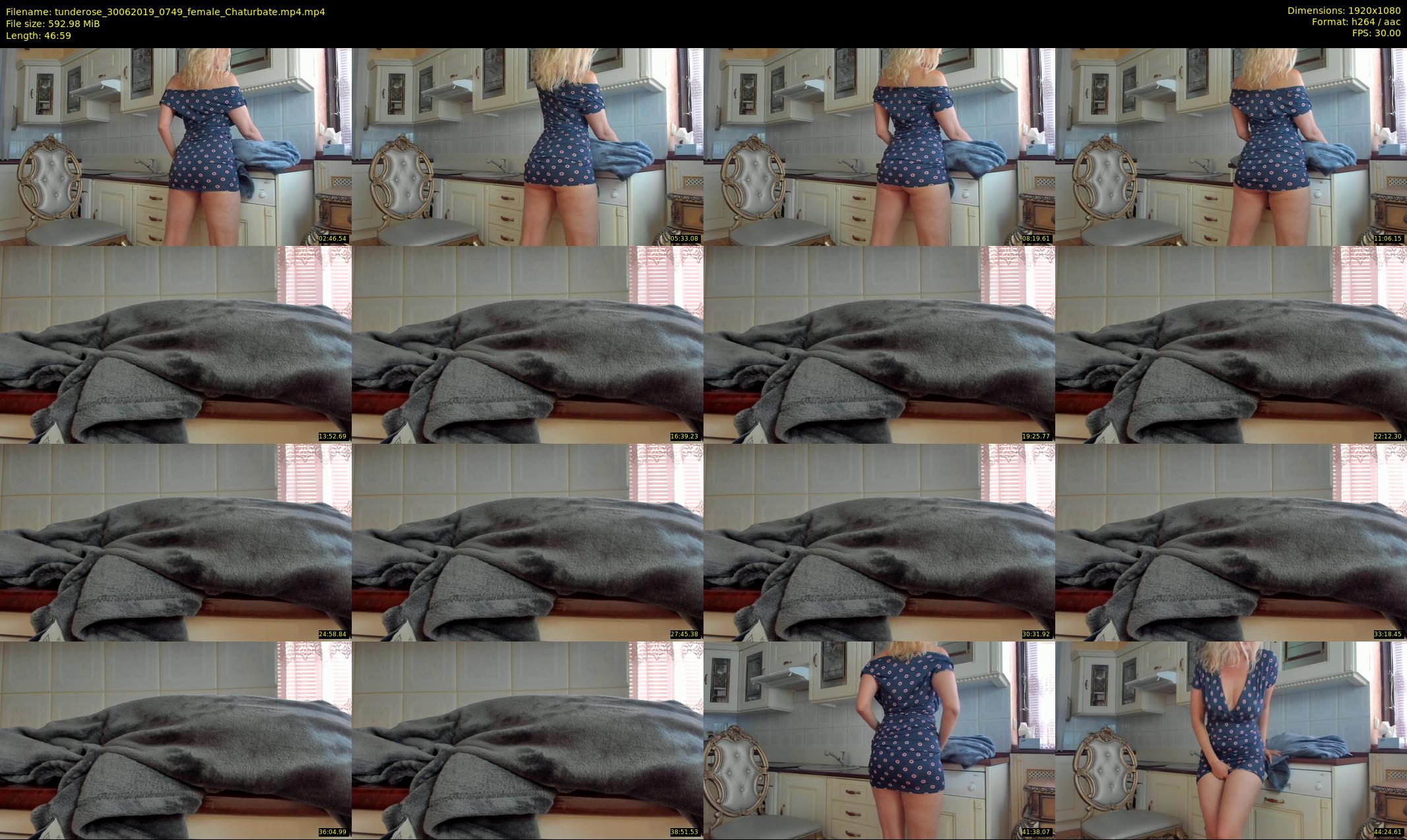 tunderose — 47 minute Chaturbate female cam show recording, 1080p, Jun 30, 2019