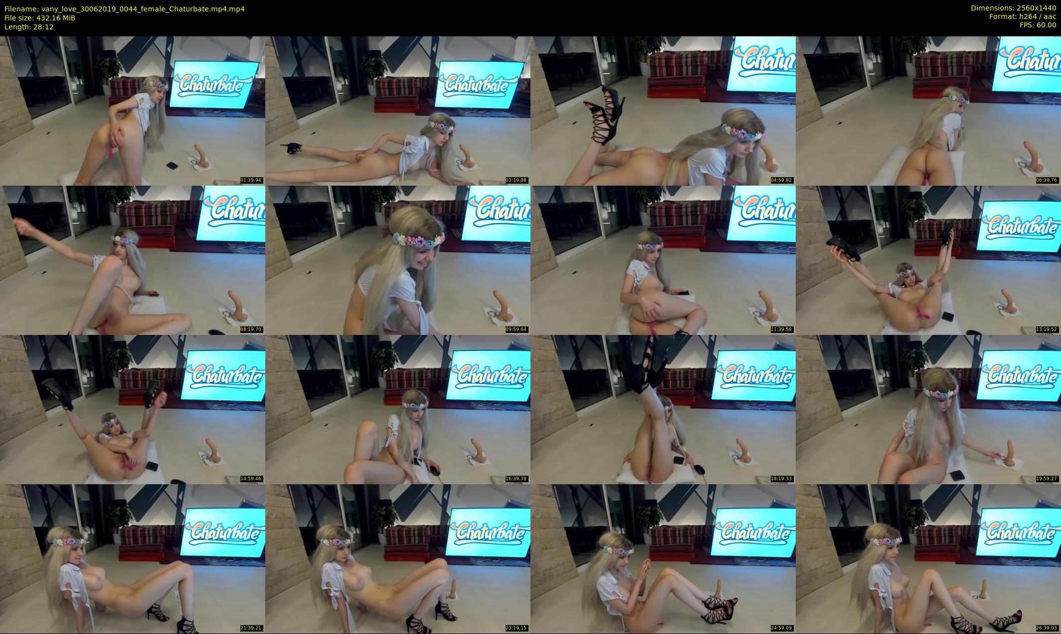 vany_love — 29 minute Chaturbate female cam show recording, 1080p, Jun 30, 2019