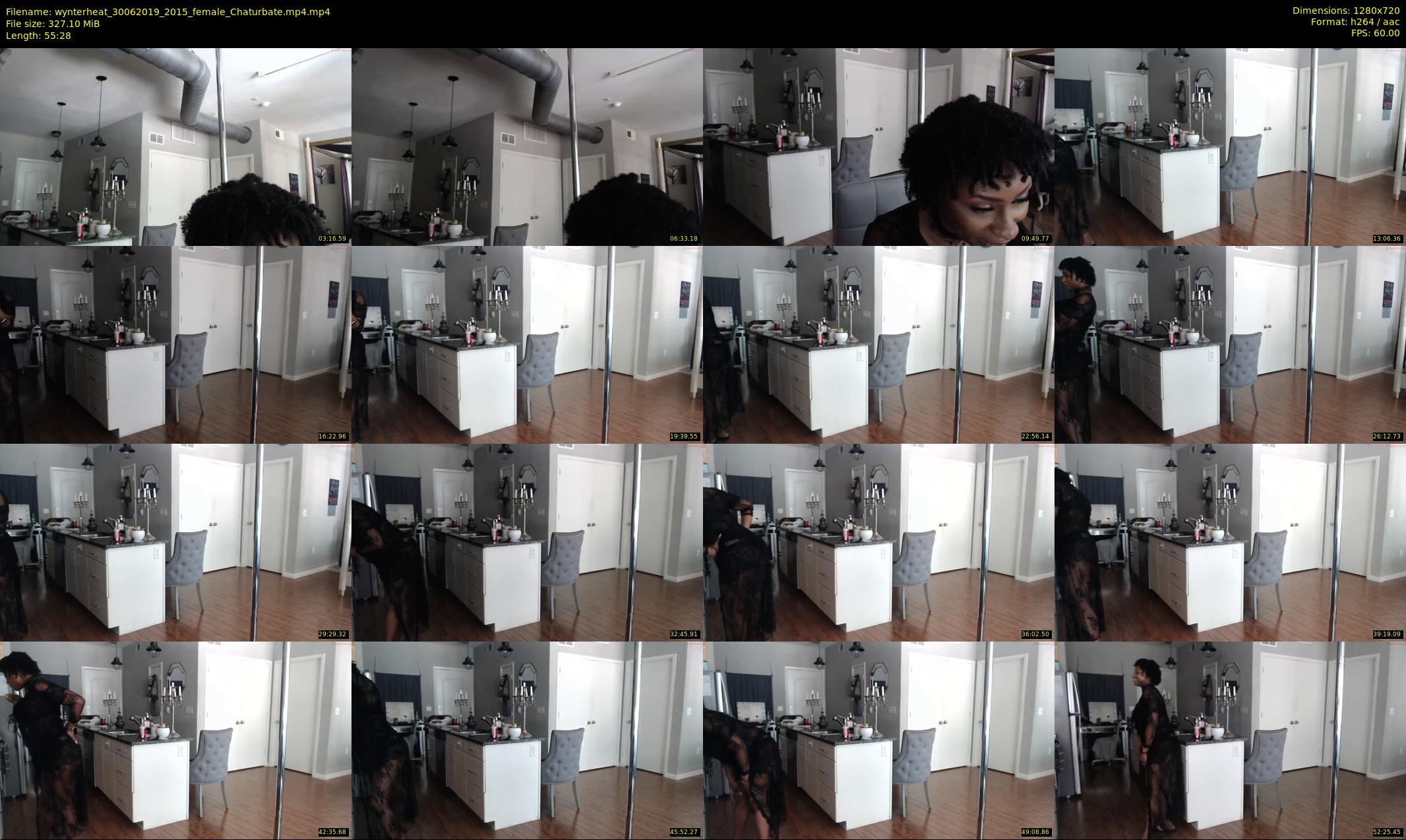 wynterheat — 56 minute Chaturbate female cam show recording, 720p, Jun 30, 2019