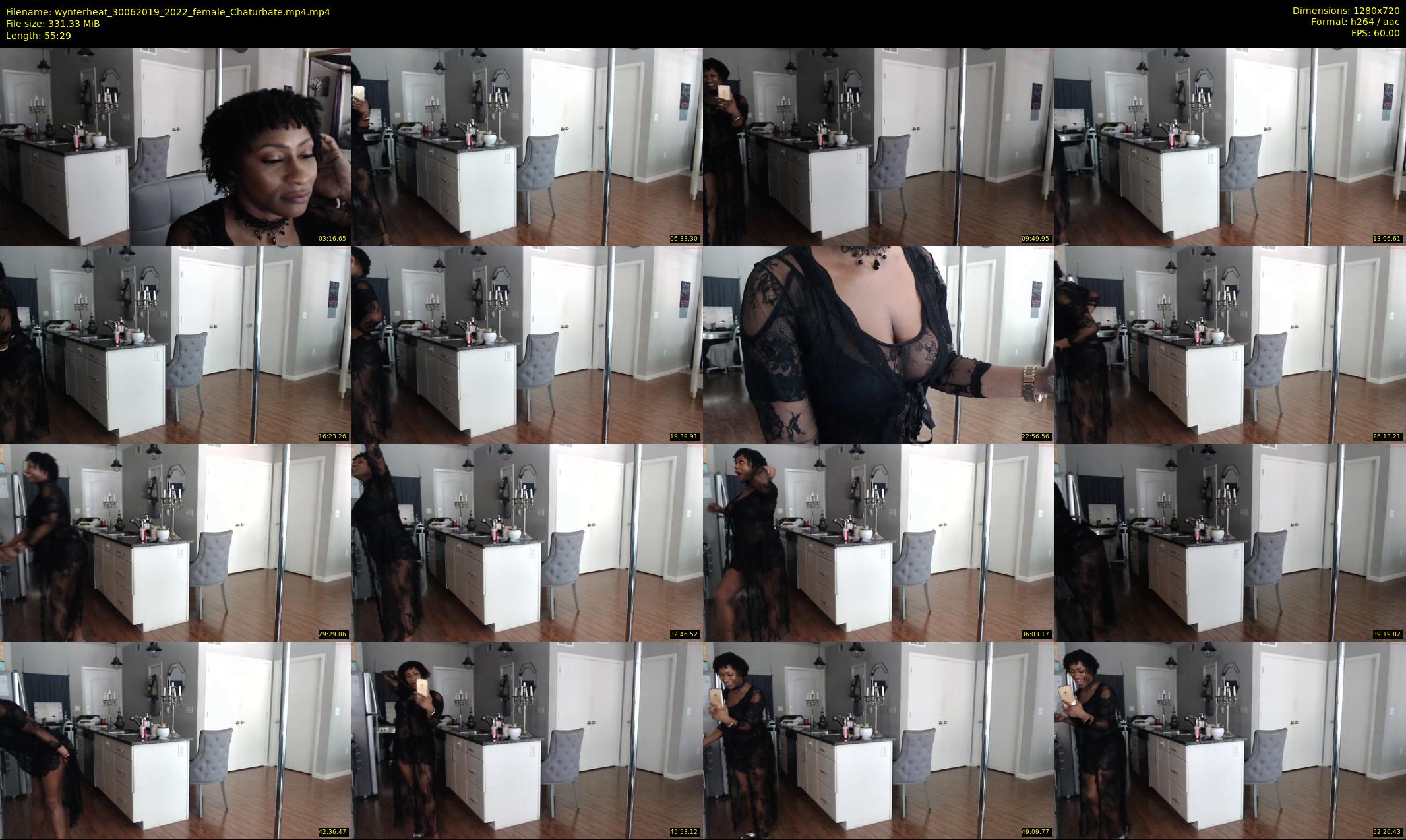 wynterheat — 56 minute Chaturbate female cam show recording, 720p, Jun 30, 2019