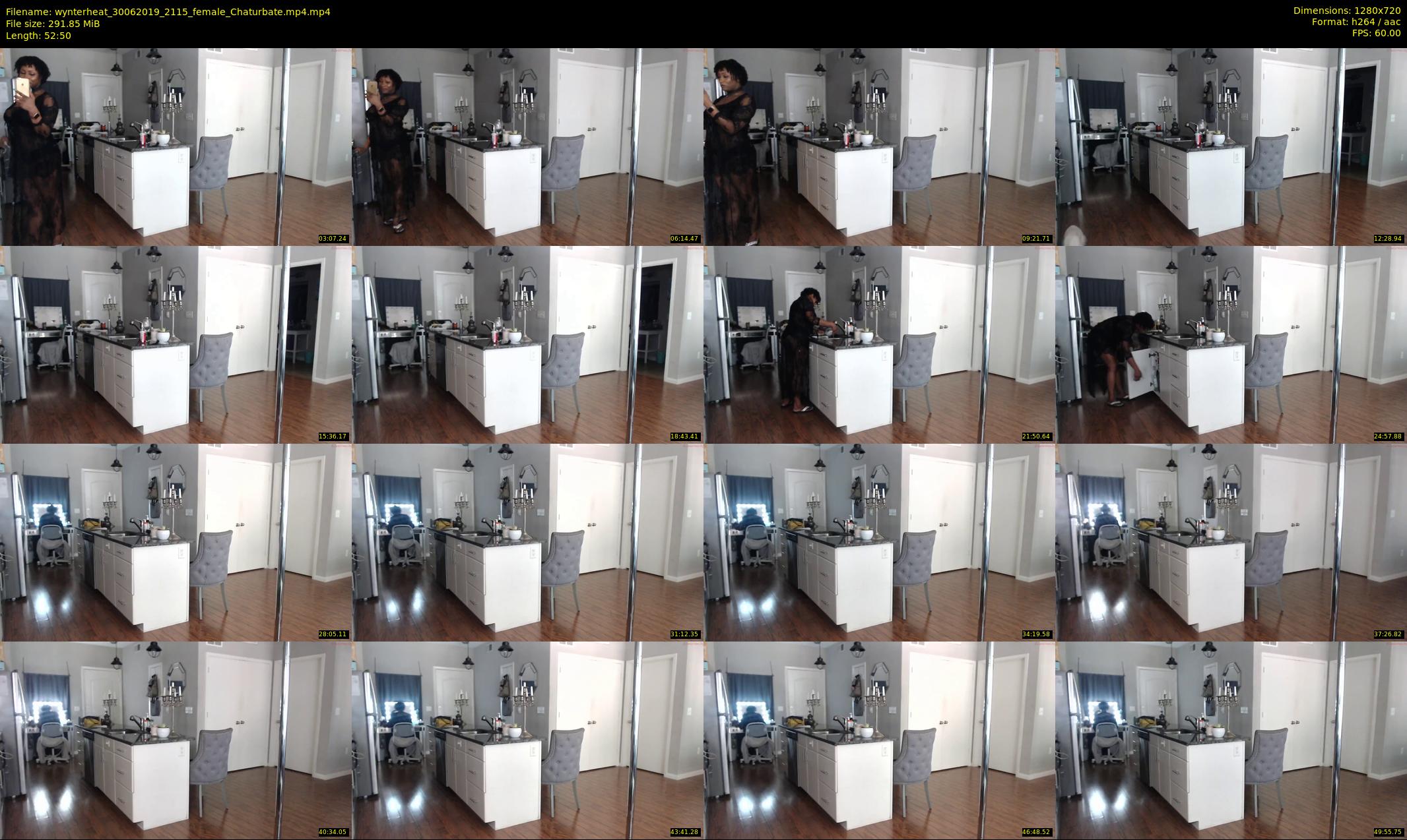 wynterheat — 53 minute Chaturbate female cam show recording, 720p, Jun 30, 2019