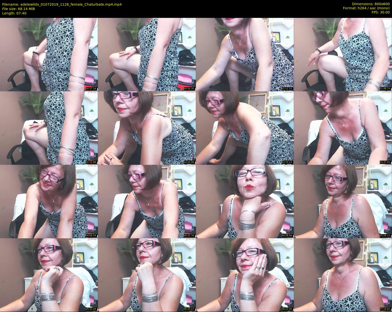 adelewildx — 8 minute Chaturbate female cam show recording, 480p, Jul 1, 2019