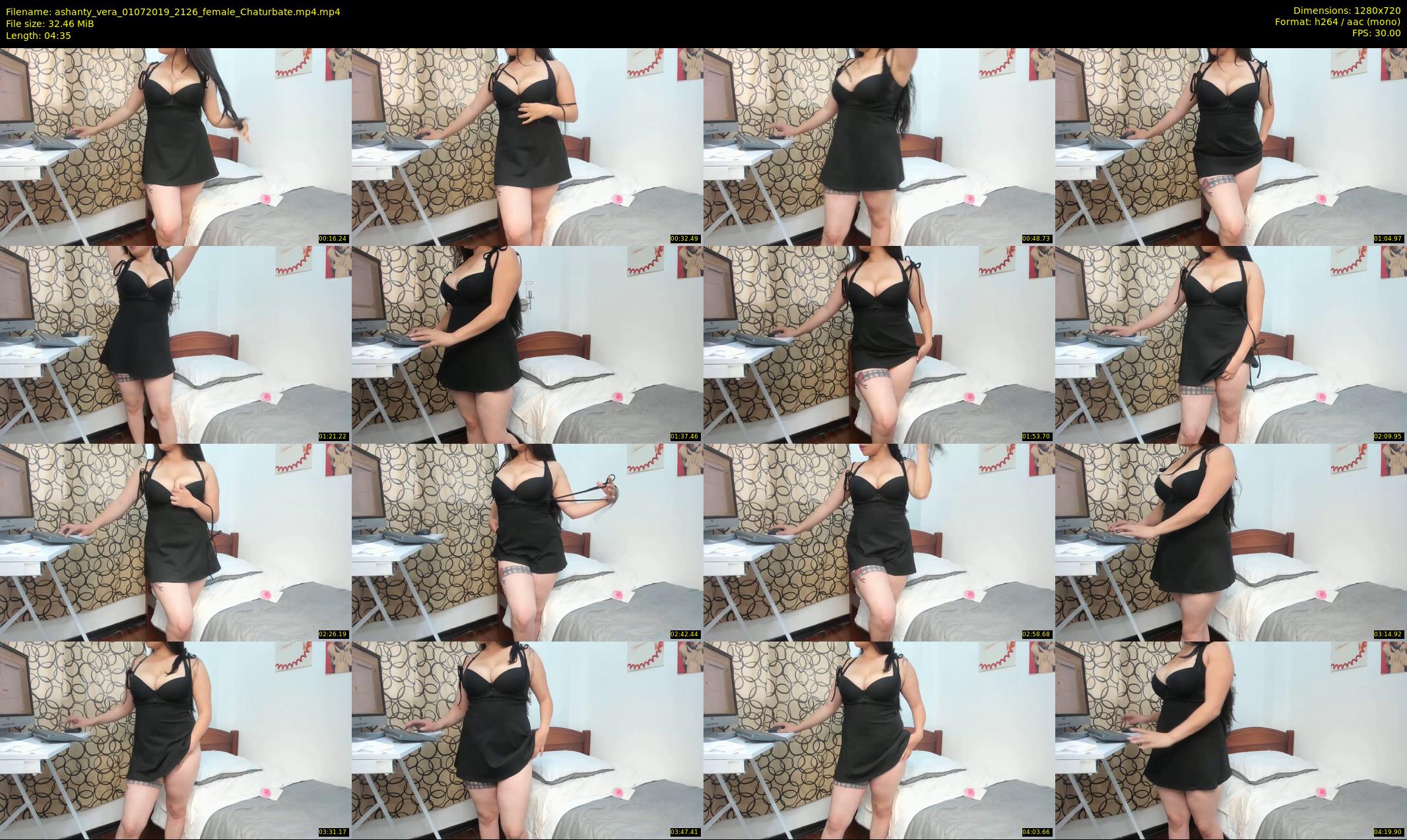 ashanty_vera — 5 minute Chaturbate couple cam show recording, 720p, Jul 1, 2019