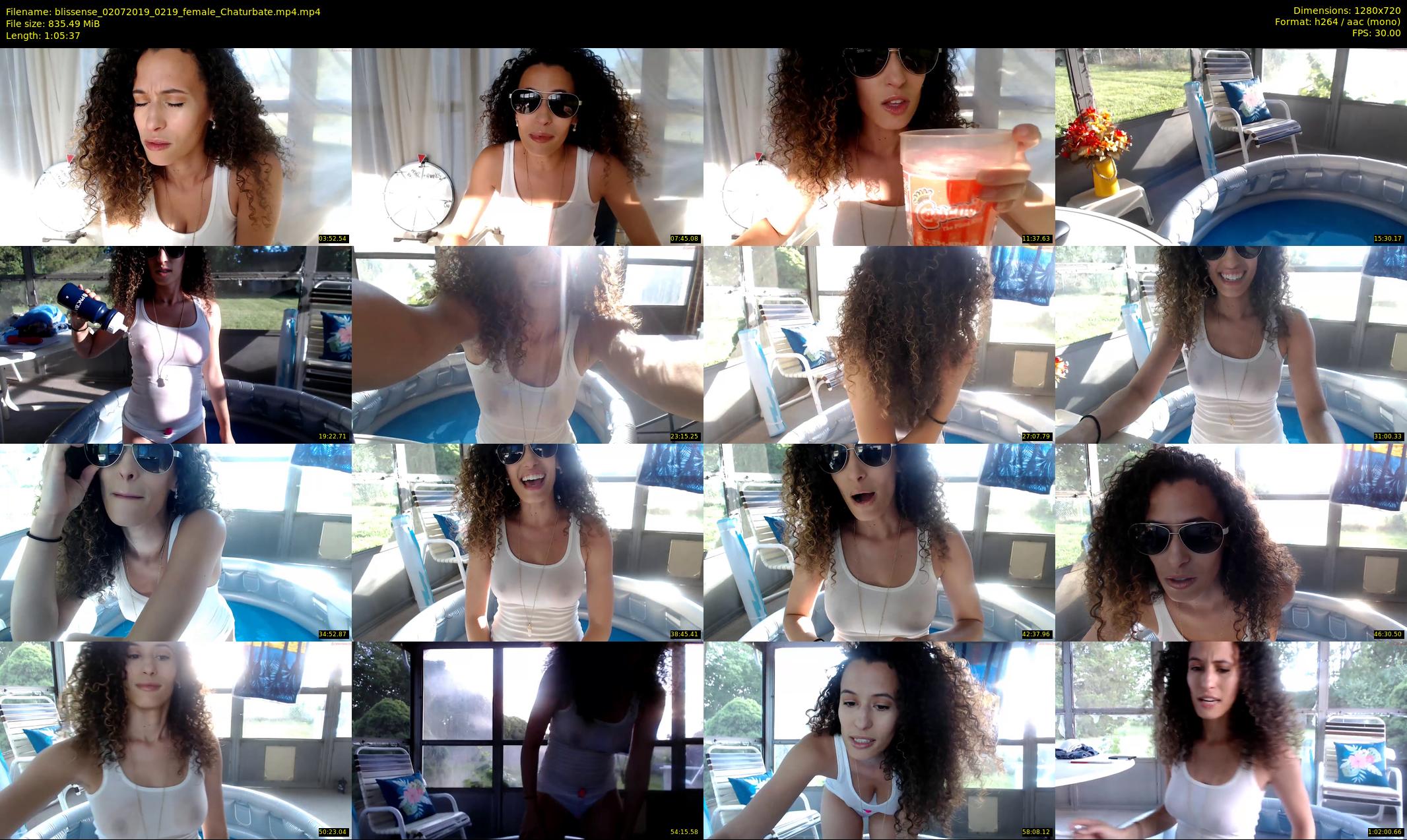 blissense — 66 minute Chaturbate female cam show recording, 720p, Jul 2, 2019