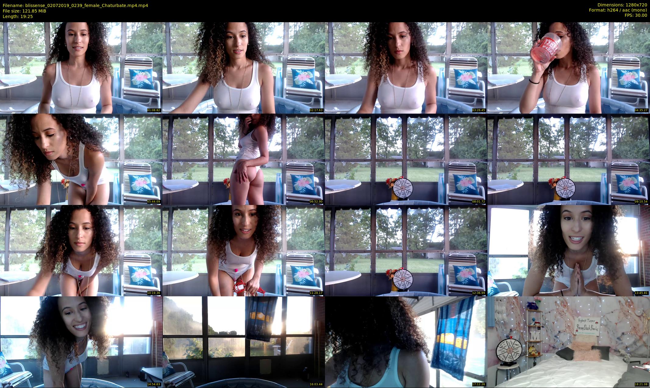 blissense — 20 minute Chaturbate female cam show recording, 720p, Jul 2, 2019